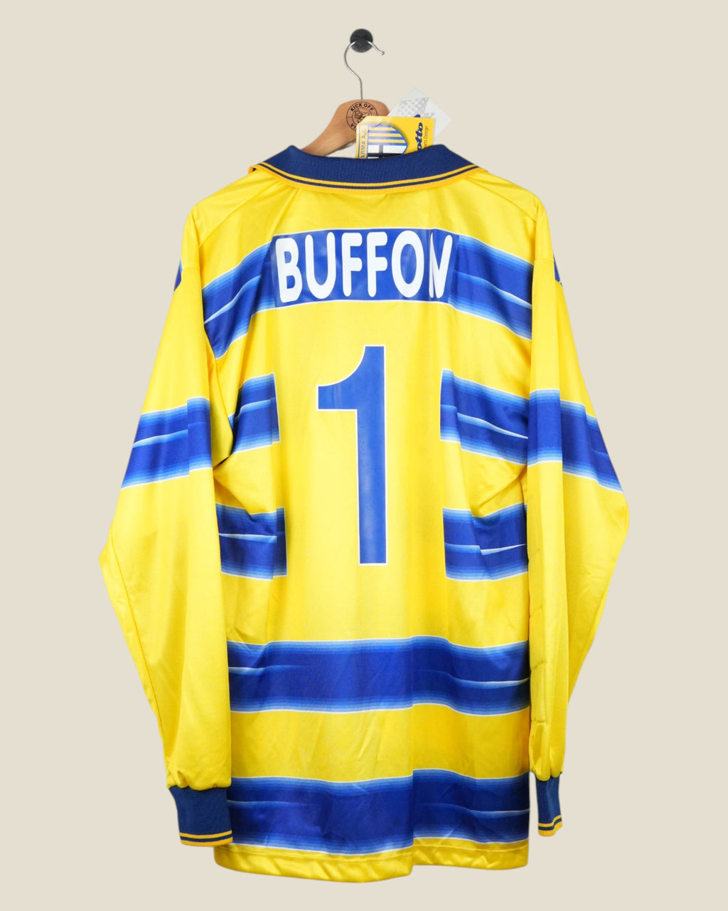 PARMA 1998/99 BUFFON GOALKEEPER SHIRT L/S BNWT (XL) LOTTO