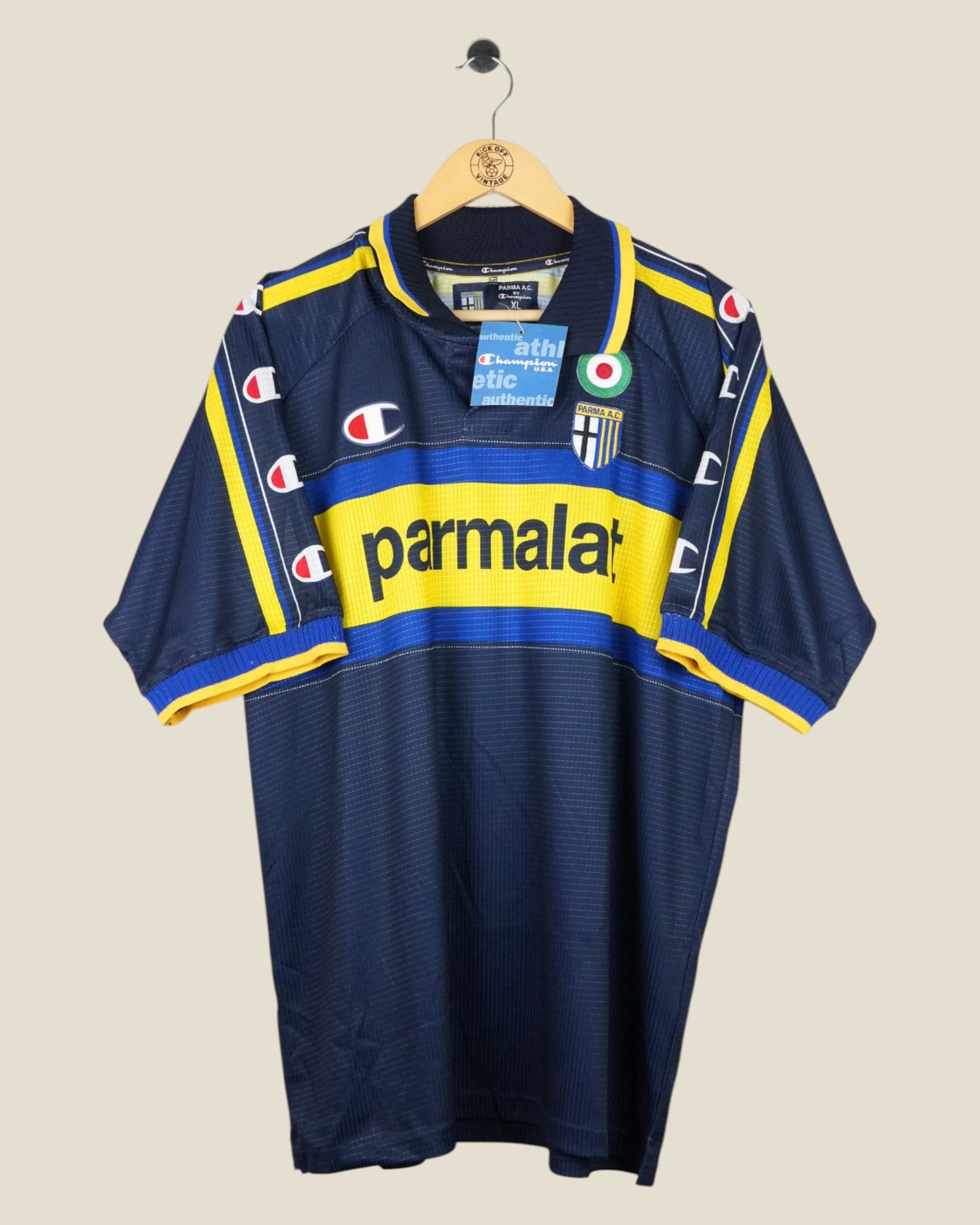 PARMA 1999/00 THIRD SHIRT BNWT (XL) CHAMPION