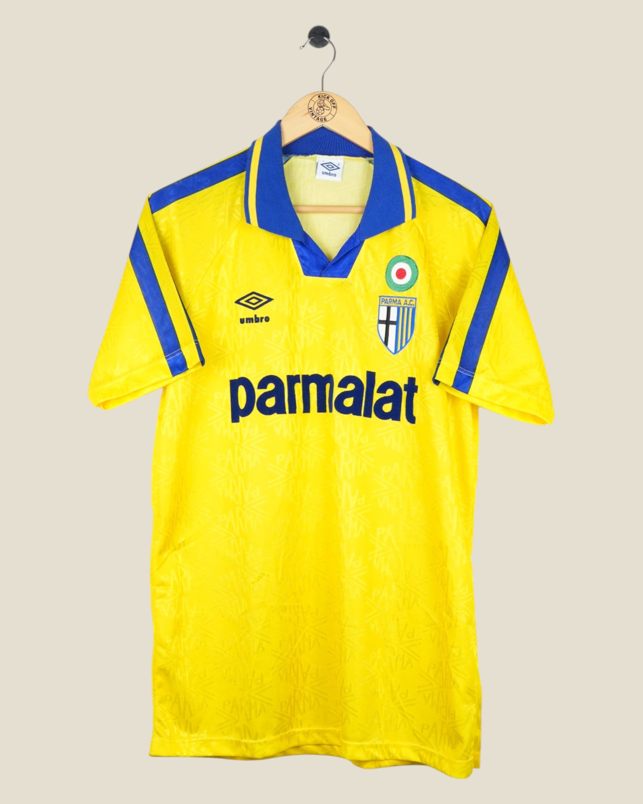 PARMA 1992/93 AWAY SHIRT (L) UMBRO