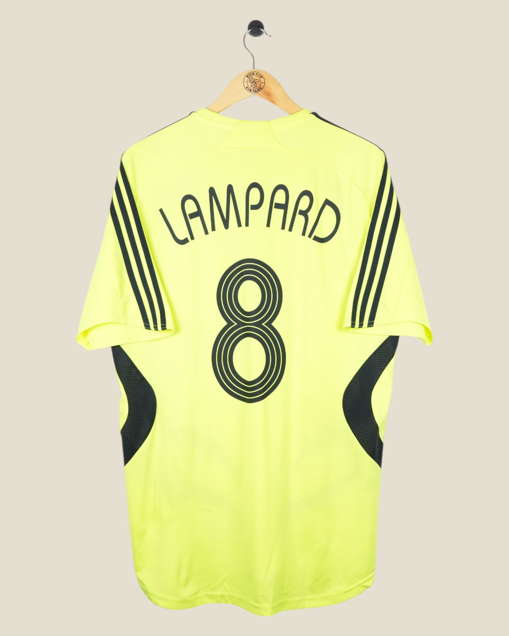 CHELSEA 2007/08 LAMPARD AWAY SHIRT (L) ADIDAS