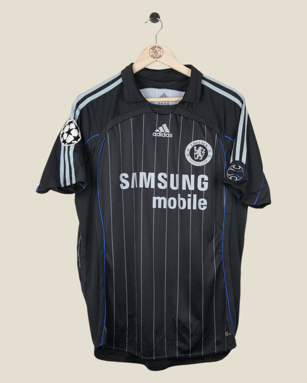 CHELSEA 2006/07 DROGBA THIRD SHIRT UCL (M) ADIDAS