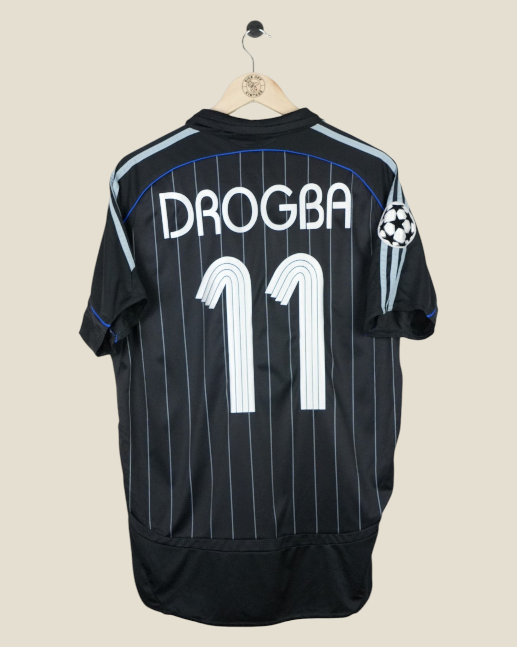 CHELSEA 2006/07 DROGBA THIRD SHIRT UCL (M) ADIDAS