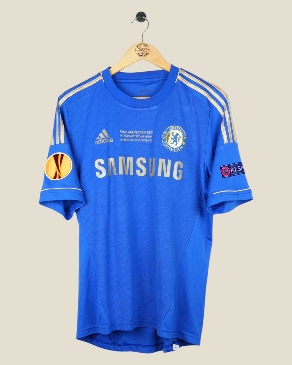 CHELSEA 2012/13 TORRES HOME SHIRT EUROPA LEAGUE (M) ADIDAS