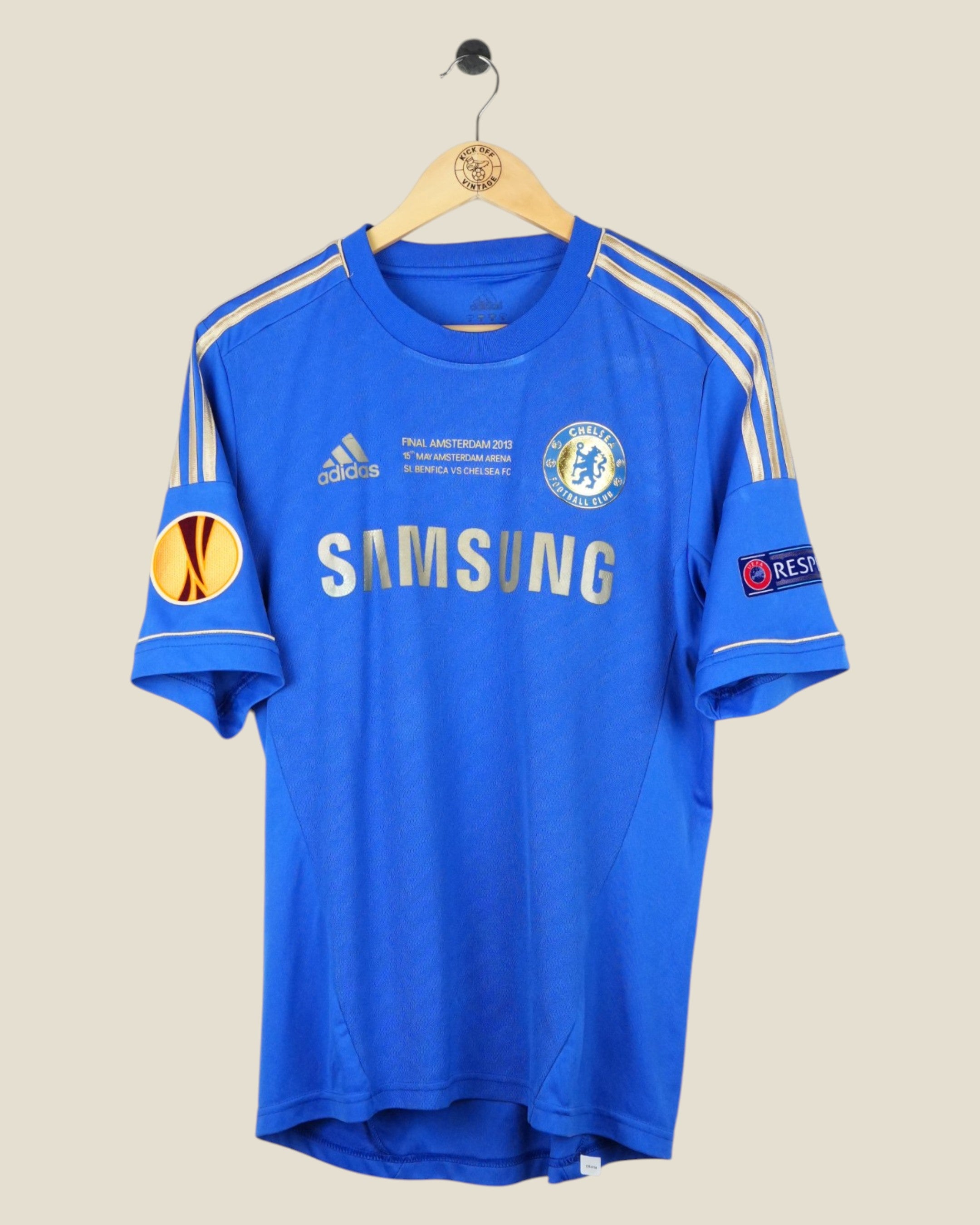 CHELSEA 2012/13 TORRES HOME SHIRT EUROPA LEAGUE (M) ADIDAS