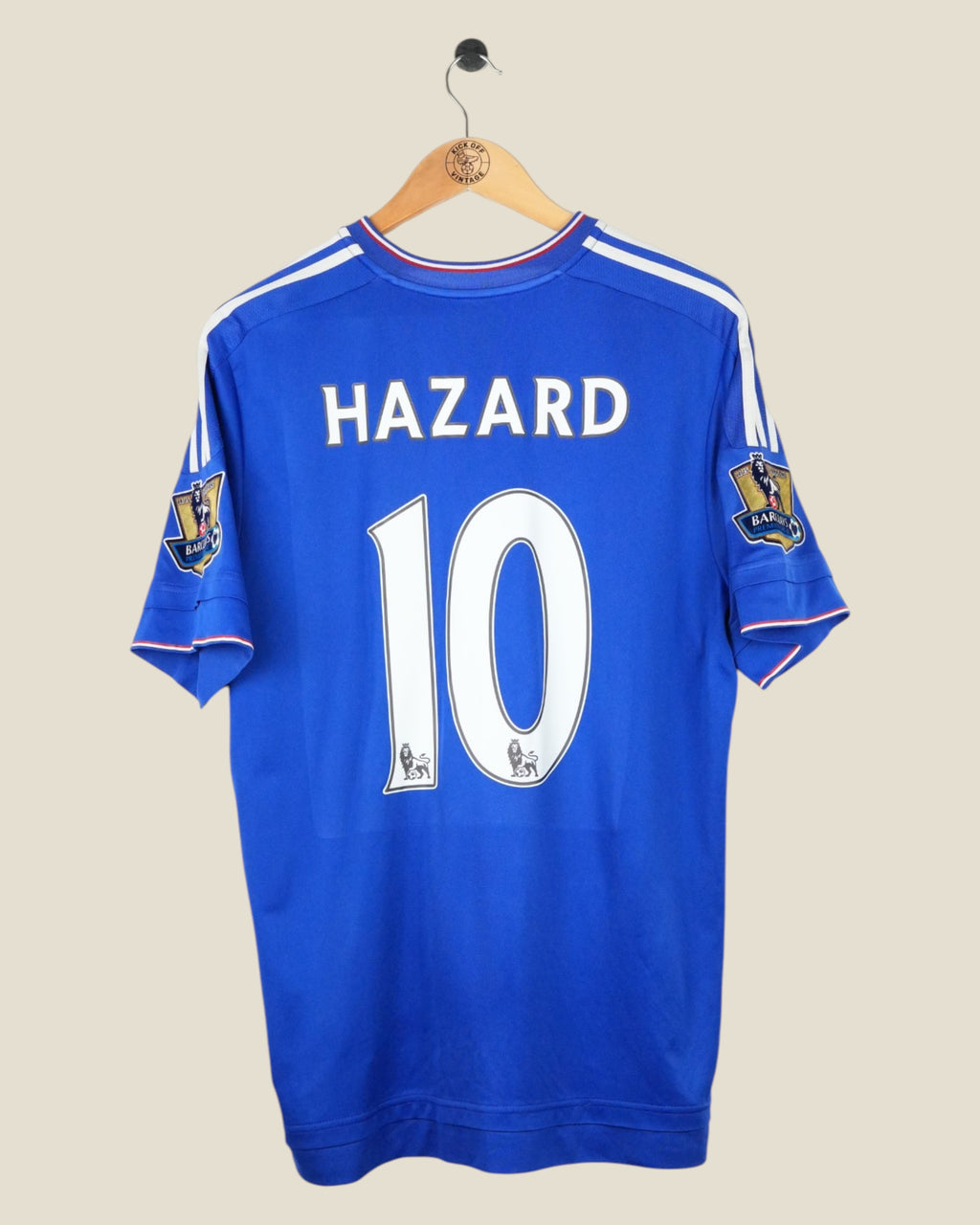 CHELSEA 2015/16 HAZARD HOME SHIRT EPL (L) ADIDAS