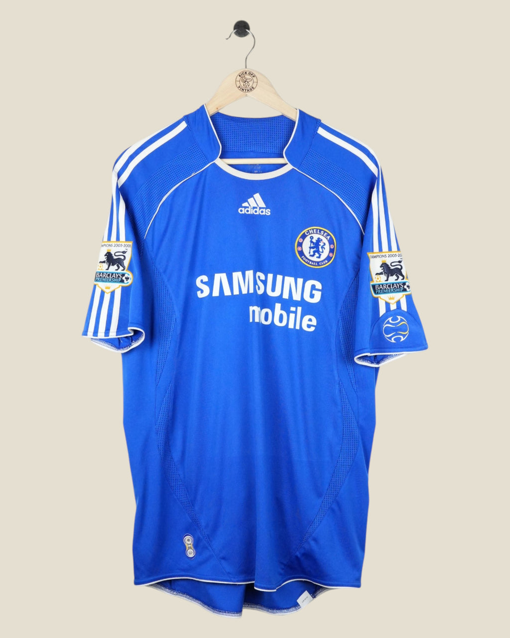 CHELSEA 2006/07 DROGBA HOME SHIRT EPL (L) ADIDAS
