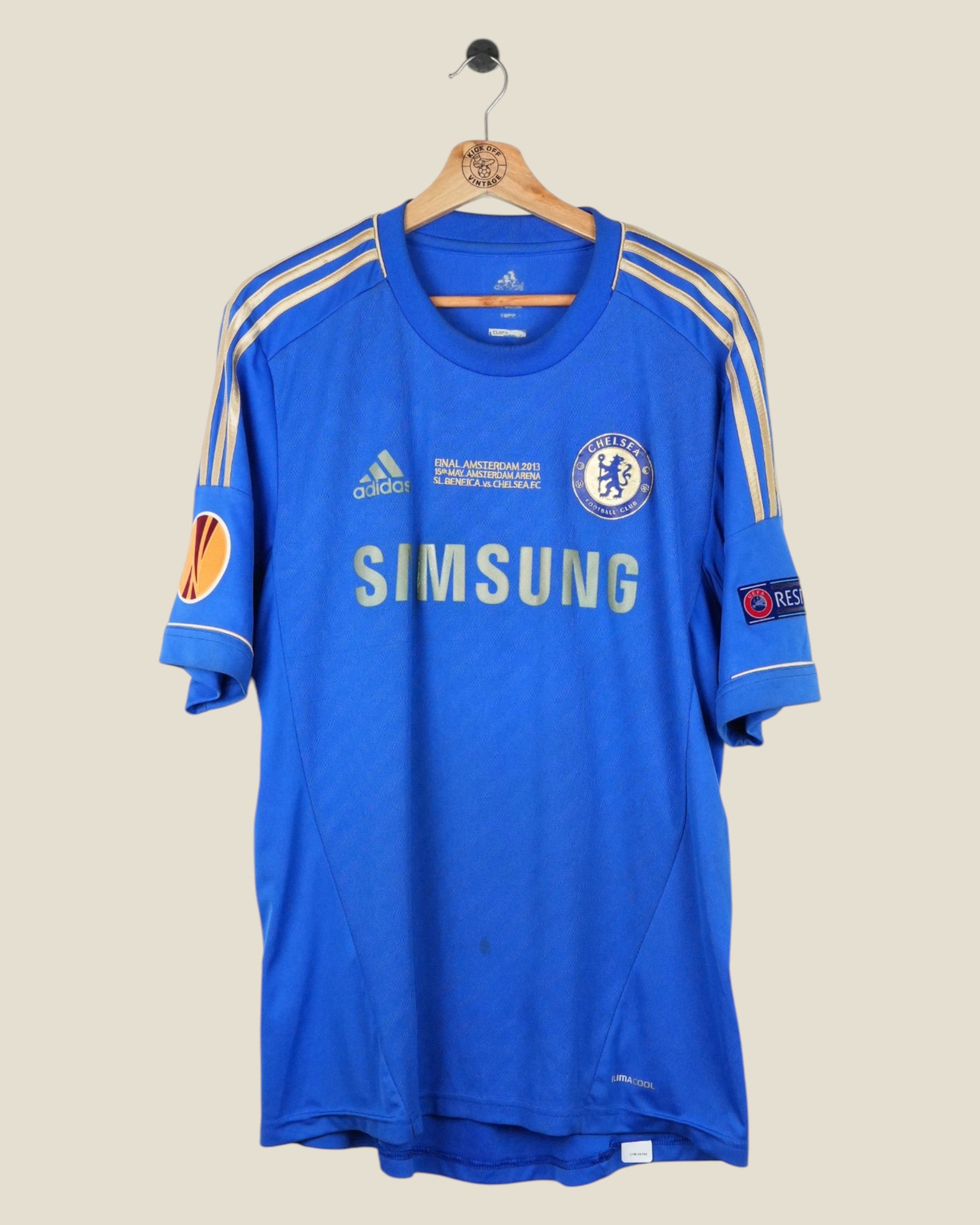 CHELSEA 2012/13 OSCAR HOME SHIRT EUROPA LEAGUE (L) ADIDAS