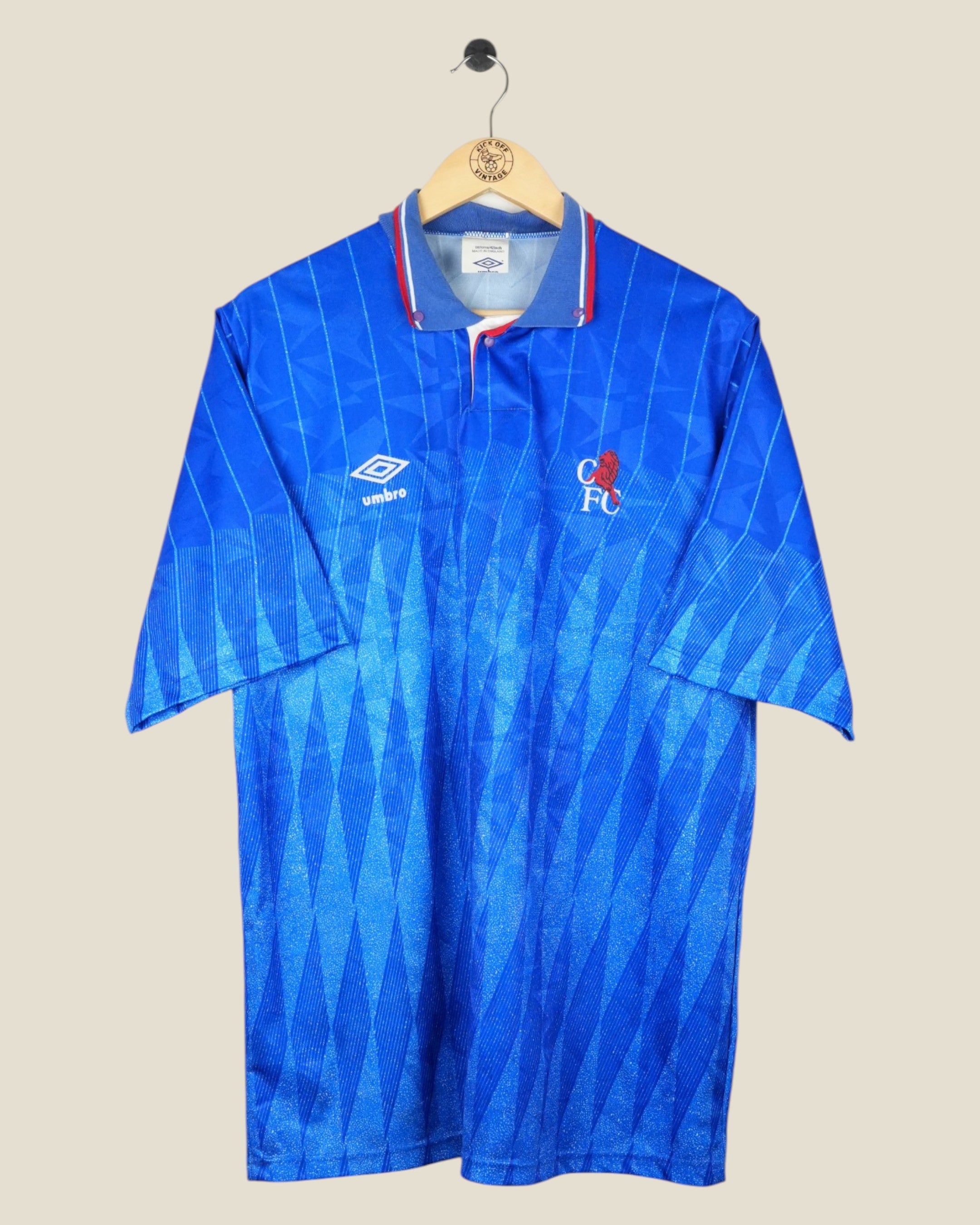 CHELSEA 1989/91 HOME SHIRT (XL) UMBRO