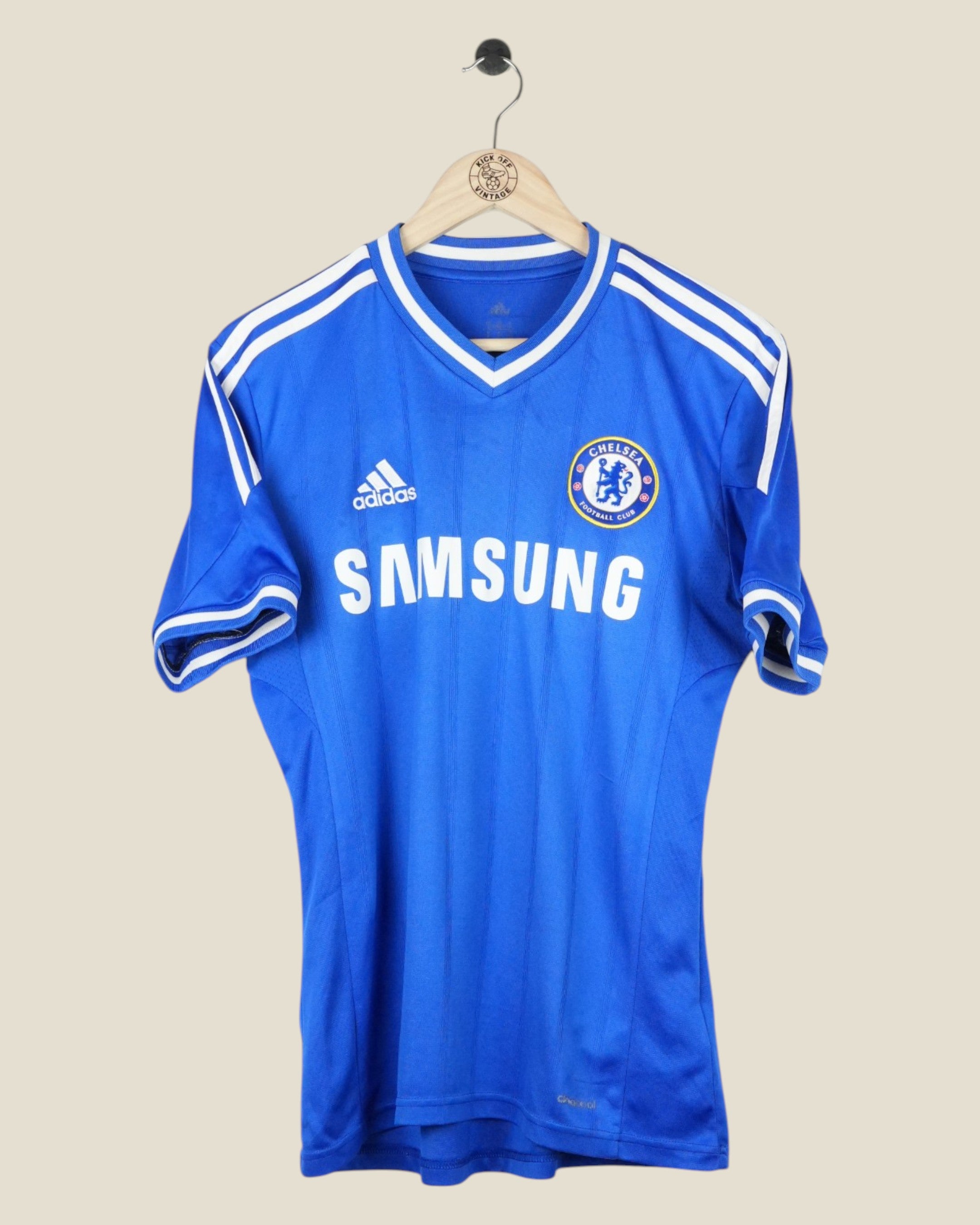 CHELSEA 2010/11 COLE HOME SHIRT (L) ADIDAS