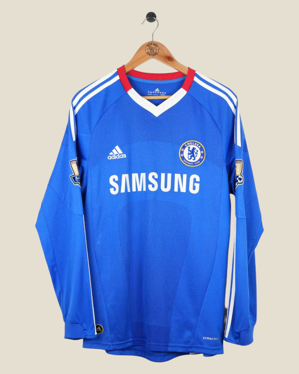 CHELSEA 2010/11 TORRES HOME SHIRT L/S EPL (S) ADIDAS