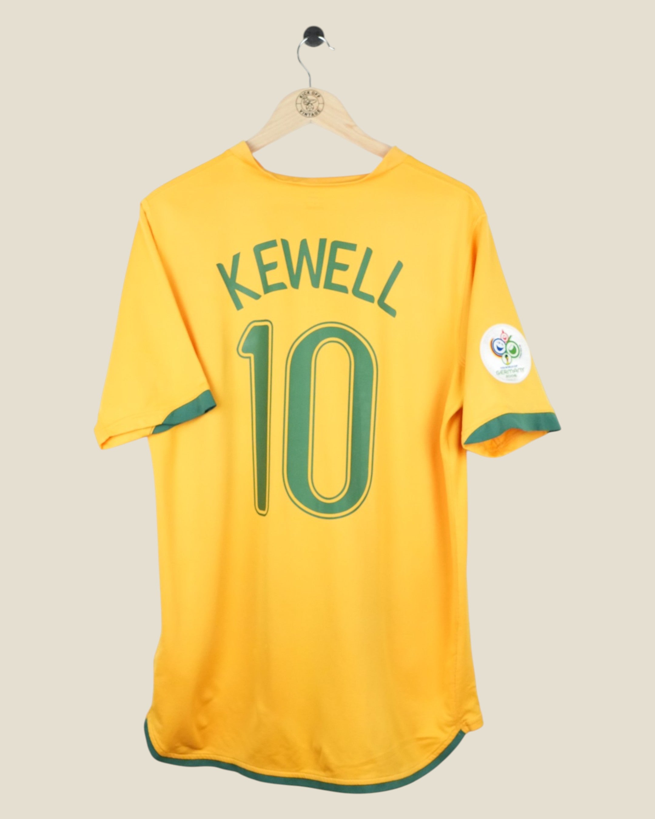 AUSTRALIA 2006 KEWELL HOME SHIRT WORLD CUP (L) NIKE
