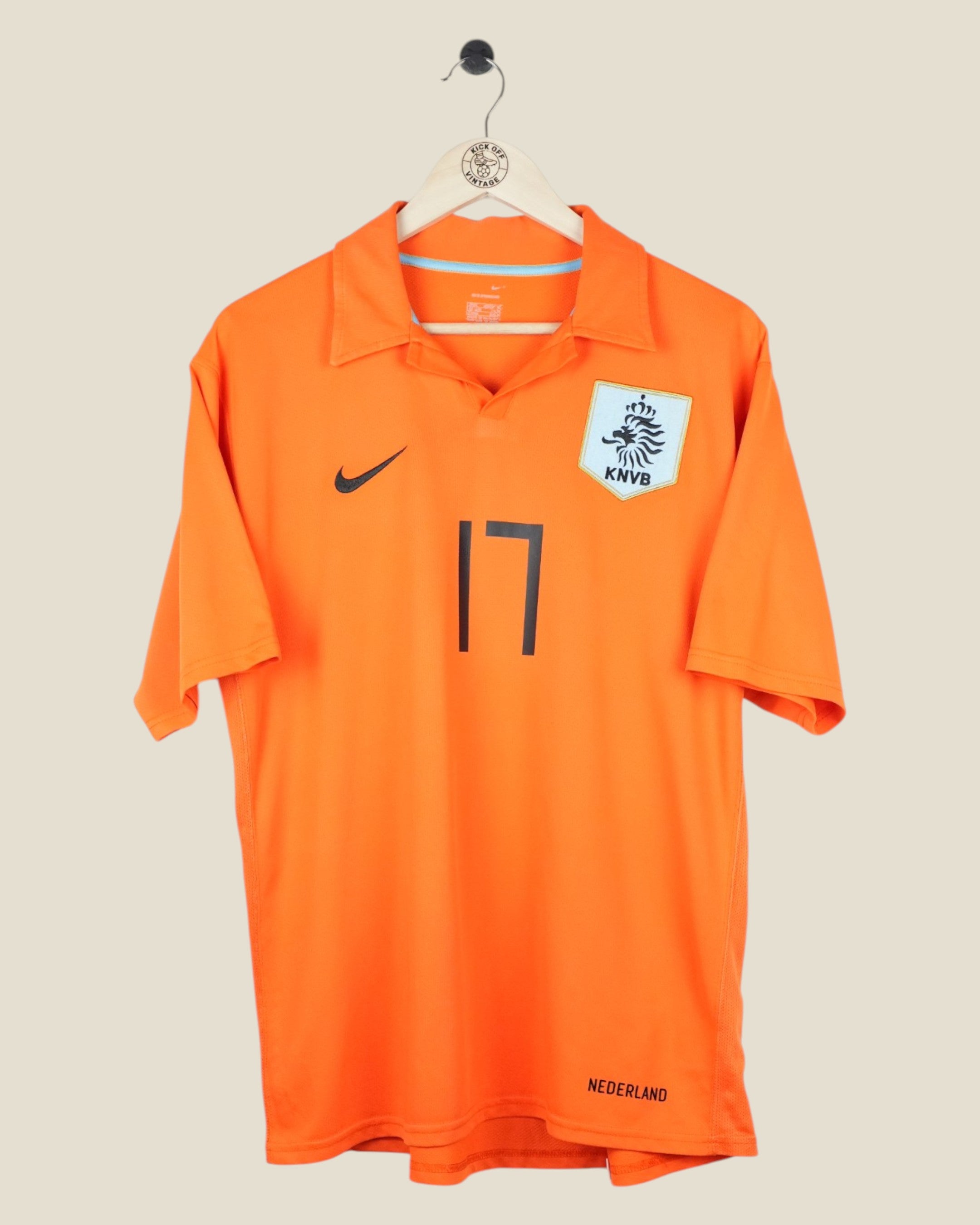 NETHERLANDS 2006 VAN PERSIE HOME SHIRT (L) NIKE