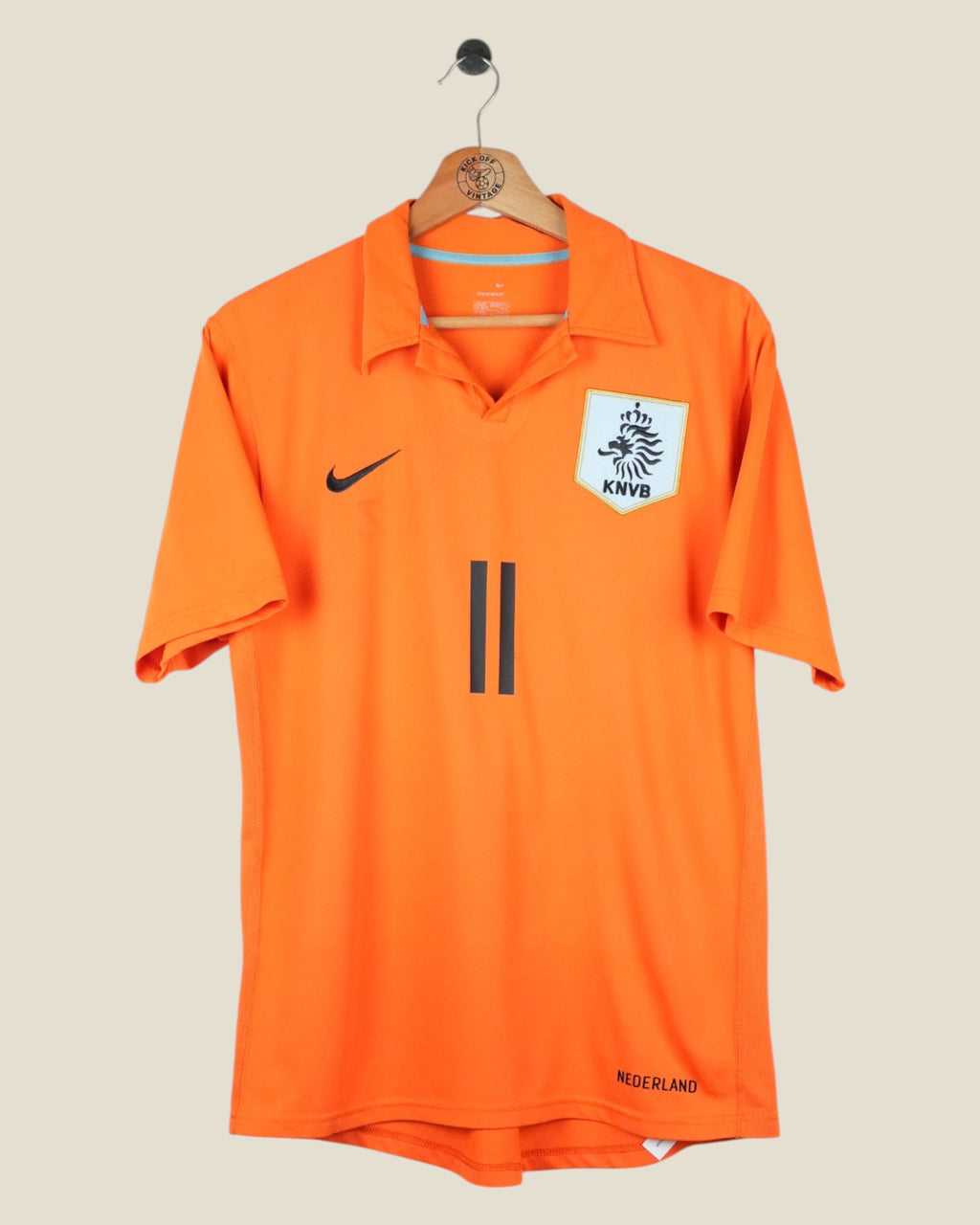 NETHERLANDS 2006 ROBBEN HOME SHIRT (M) NIKE