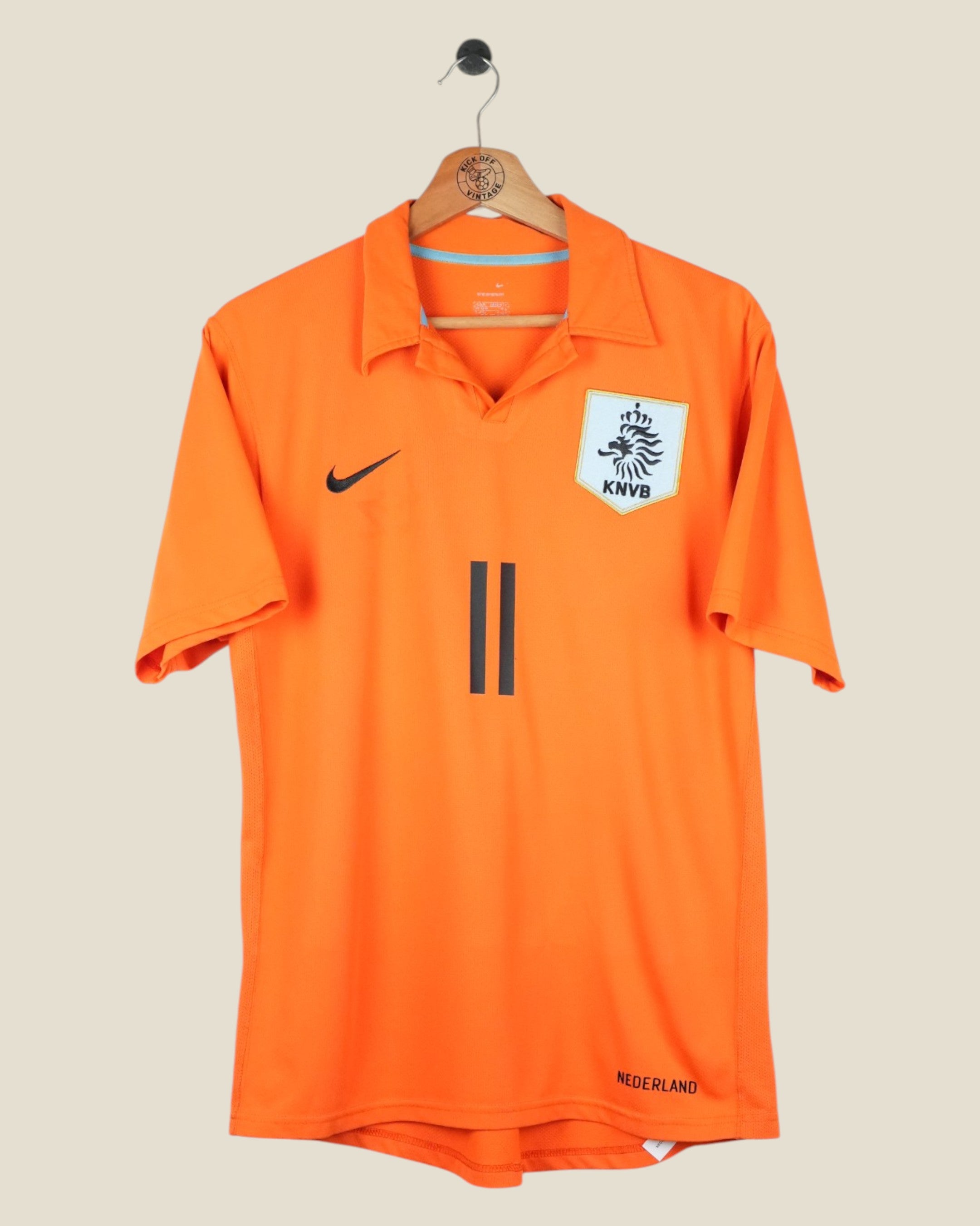 NETHERLANDS 2006 ROBBEN HOME SHIRT (M) NIKE