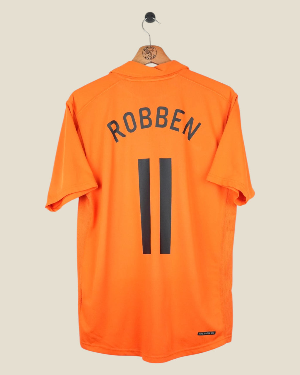 NETHERLANDS 2006 ROBBEN HOME SHIRT (M) NIKE