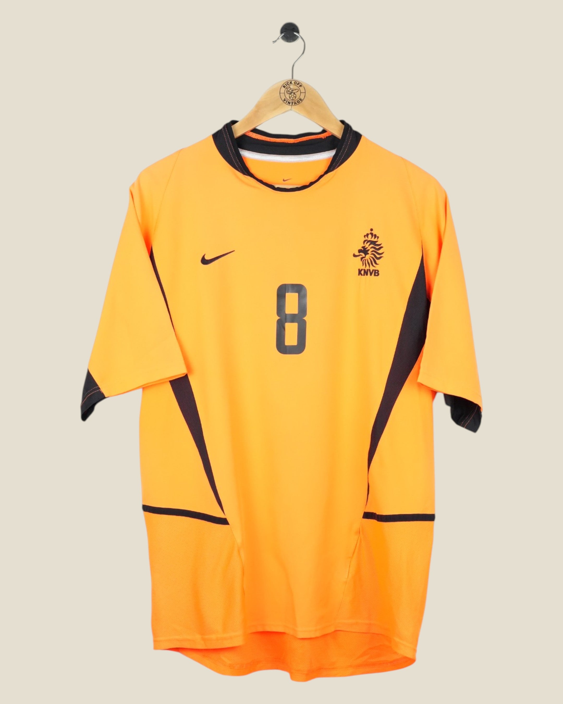 NETHERLANDS 2002 DAVIDS HOME SHIRT (M) NIKE