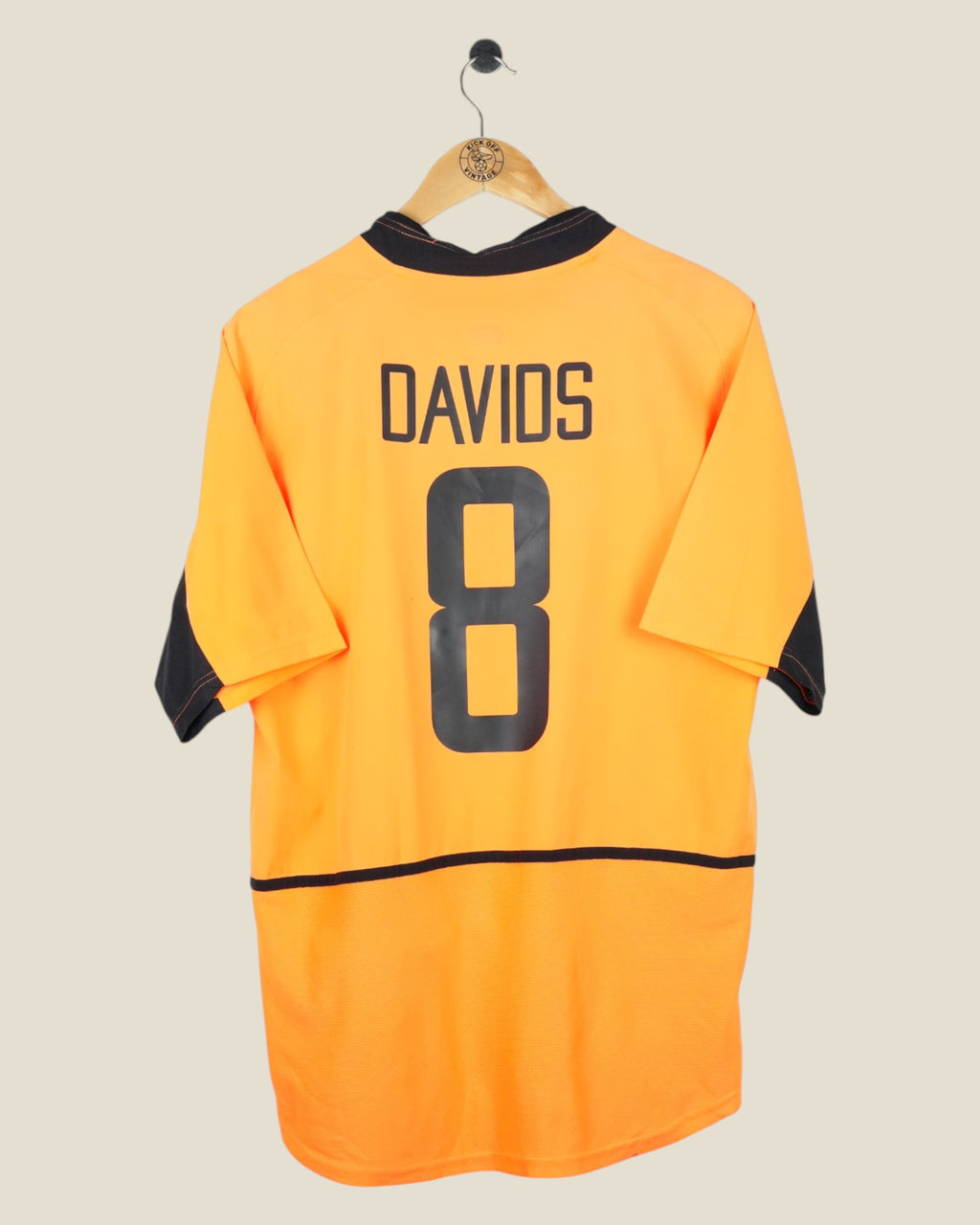 NETHERLANDS 2002 DAVIDS HOME SHIRT (M) NIKE