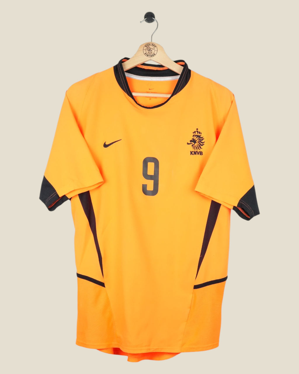 NETHERLANDS 2002 VAN NISTELROOY HOME SHIRT (S/M) NIKE