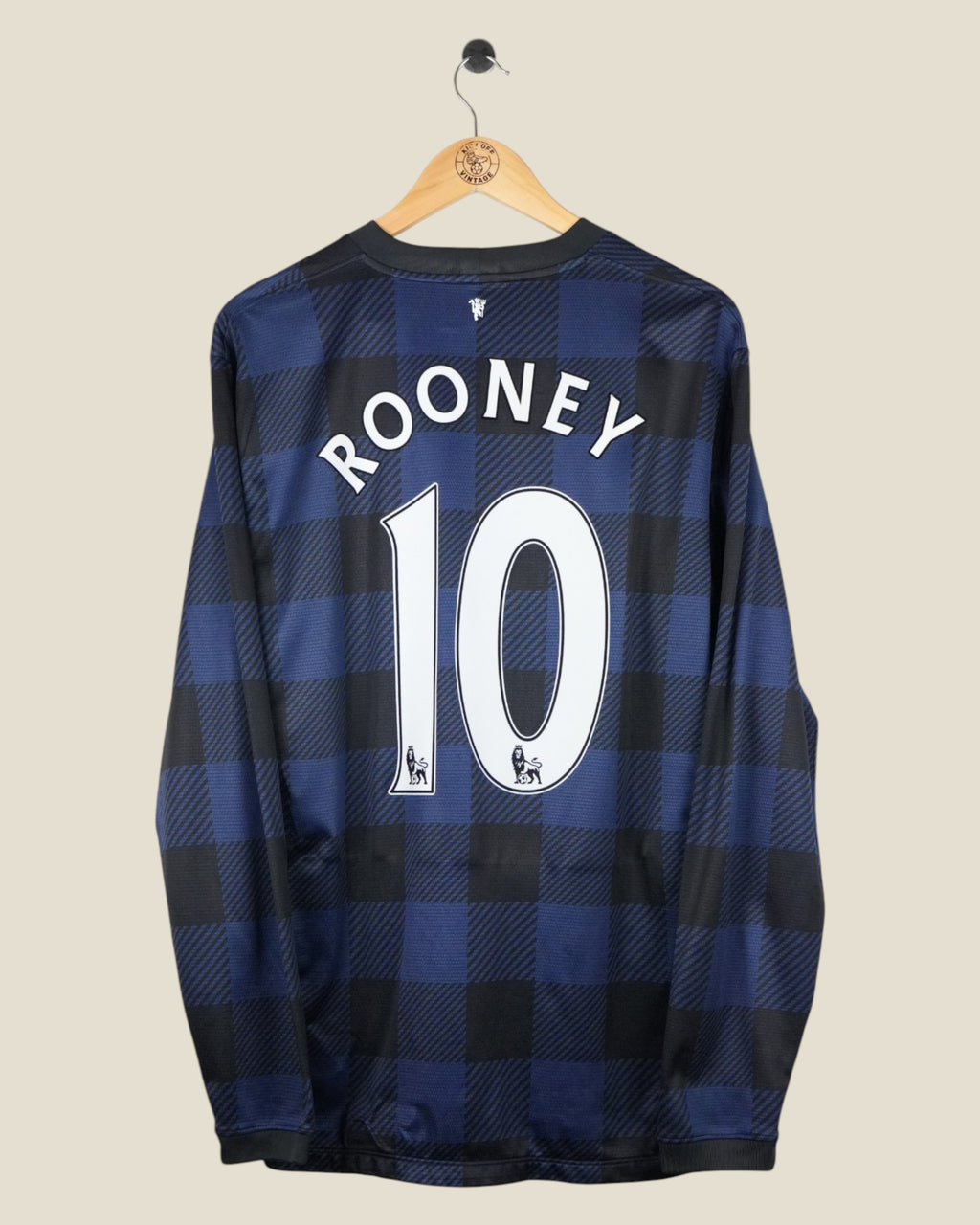 MANCHESTER UNITED 2013/14 ROONEY AWAY SHIRT L/S (L) NIKE