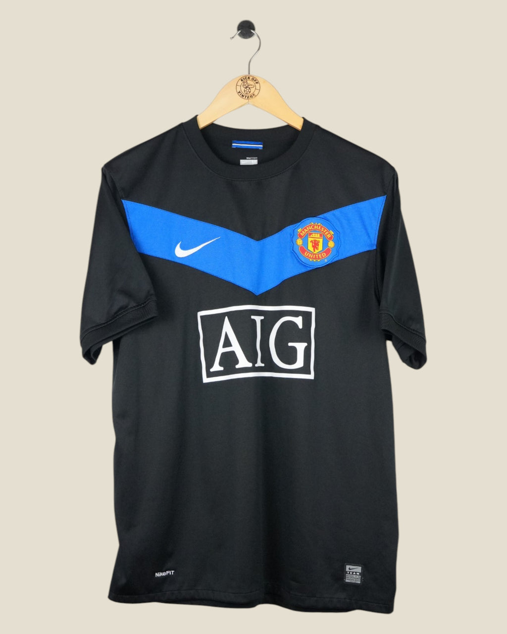 MANCHESTER UNITED 2009/10 ROONEY AWAY SHIRT (M) NIKE