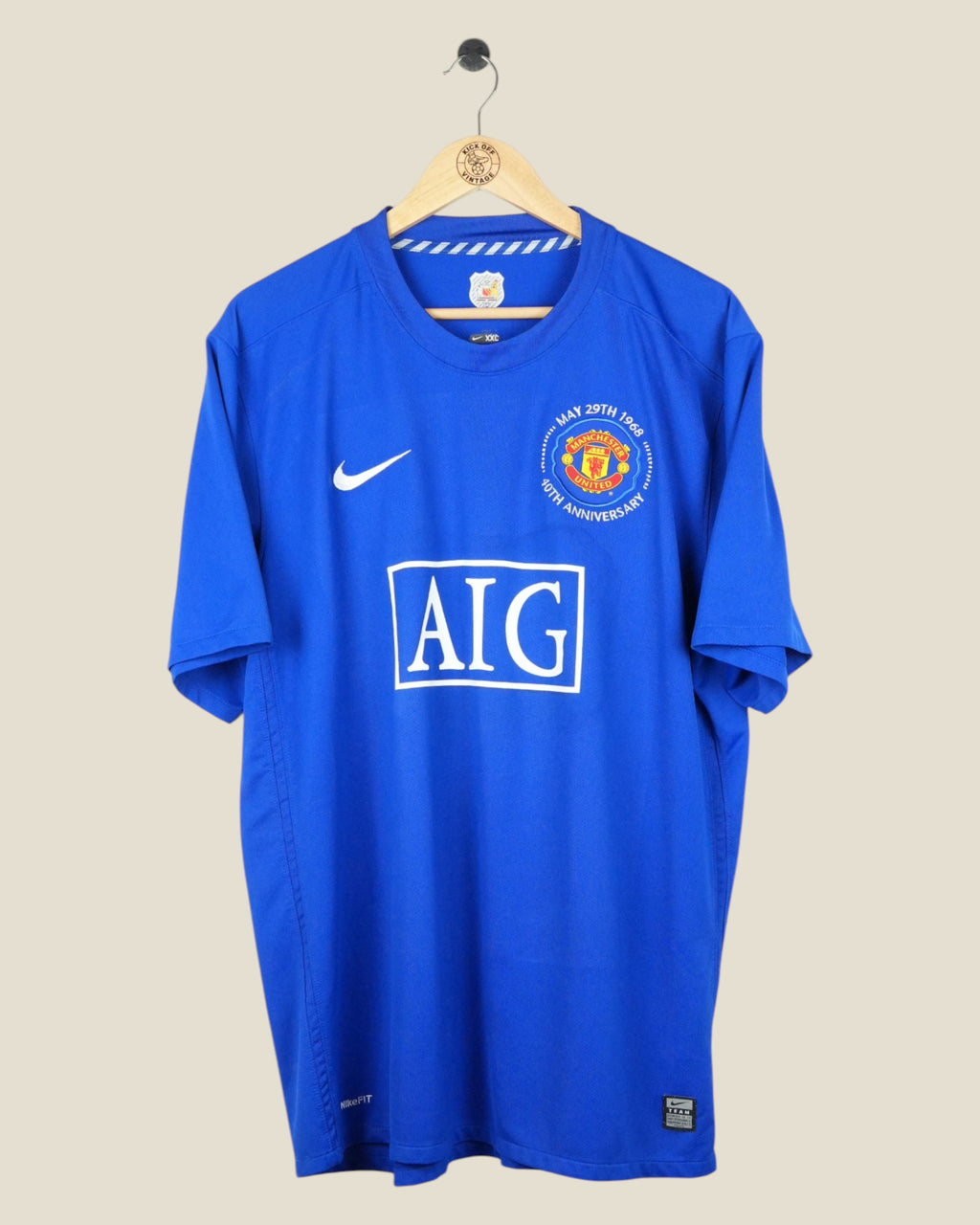 MANCHESTER UNITED 2008/09 RONALDO THIRD SHIRT (XXL) NIKE