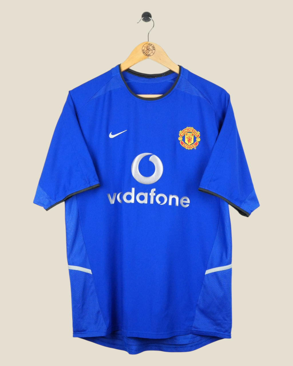 MANCHESTER UNITED 2002/03 BECKHAM THIRD SHIRT (M) NIKE