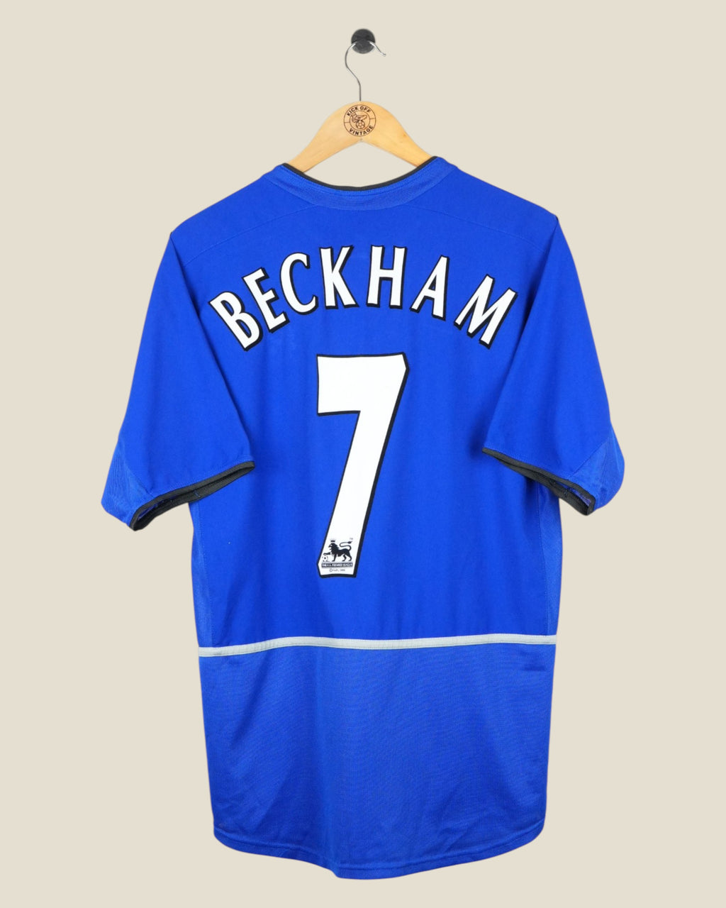 MANCHESTER UNITED 2002/03 BECKHAM THIRD SHIRT (M) NIKE