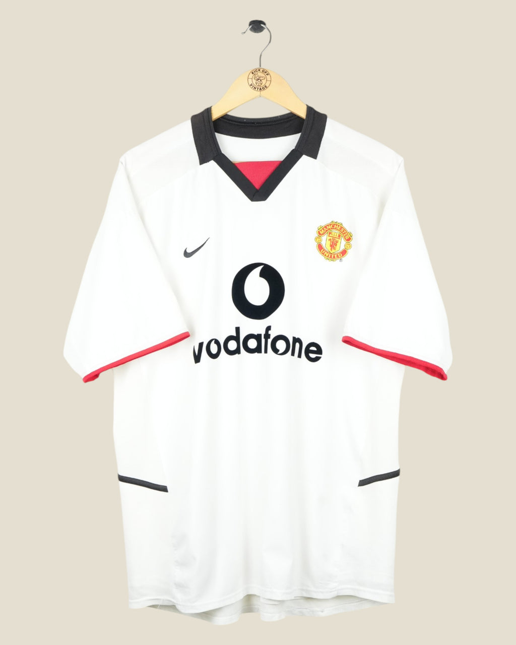 MANCHESTER UNITED 2002/03 BECKHAM AWAY SHIRT (L) NIKE