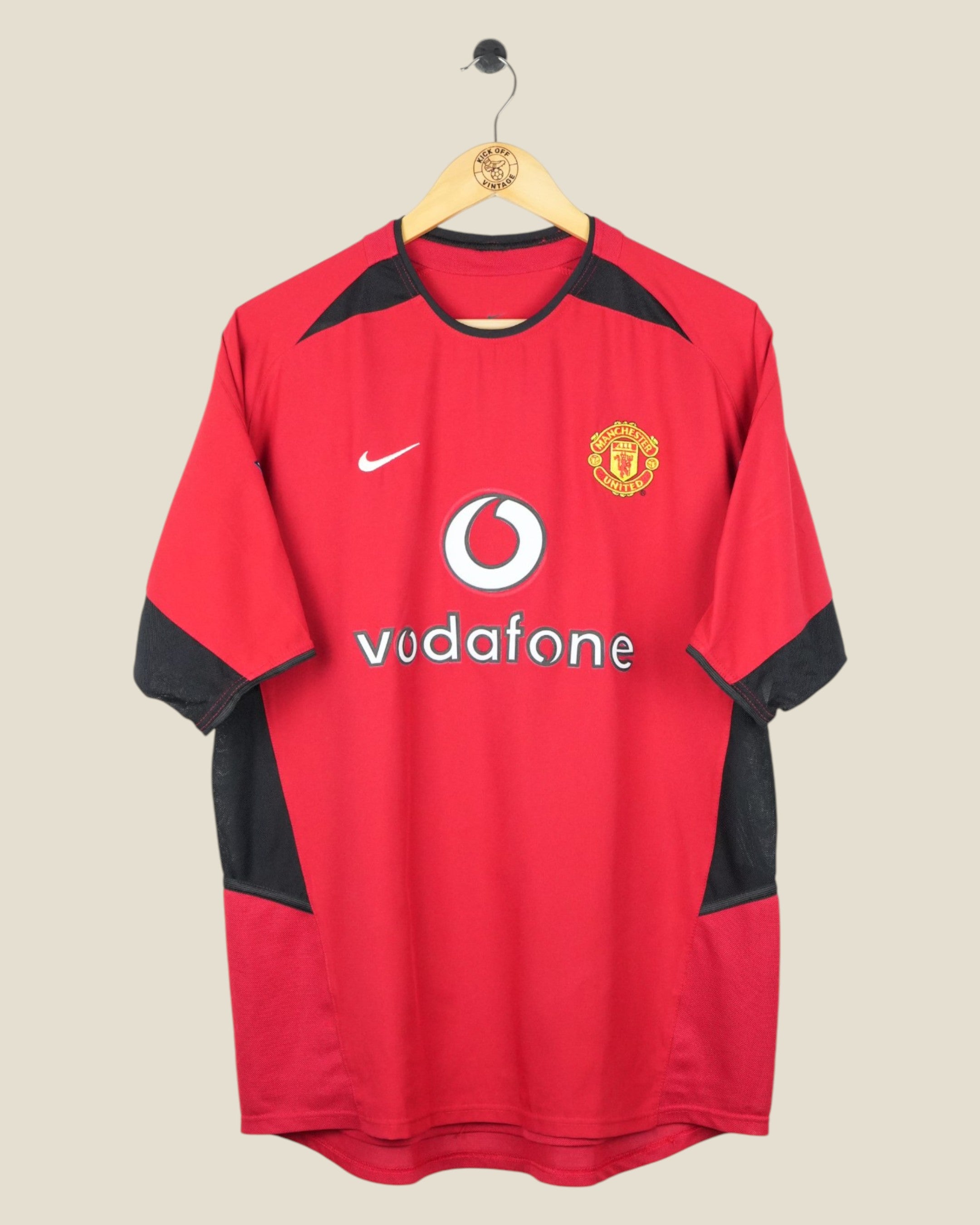 MANCHESTER UNITED 2002/03 BECKHAM HOME SHIRT EPL (M) NIKE