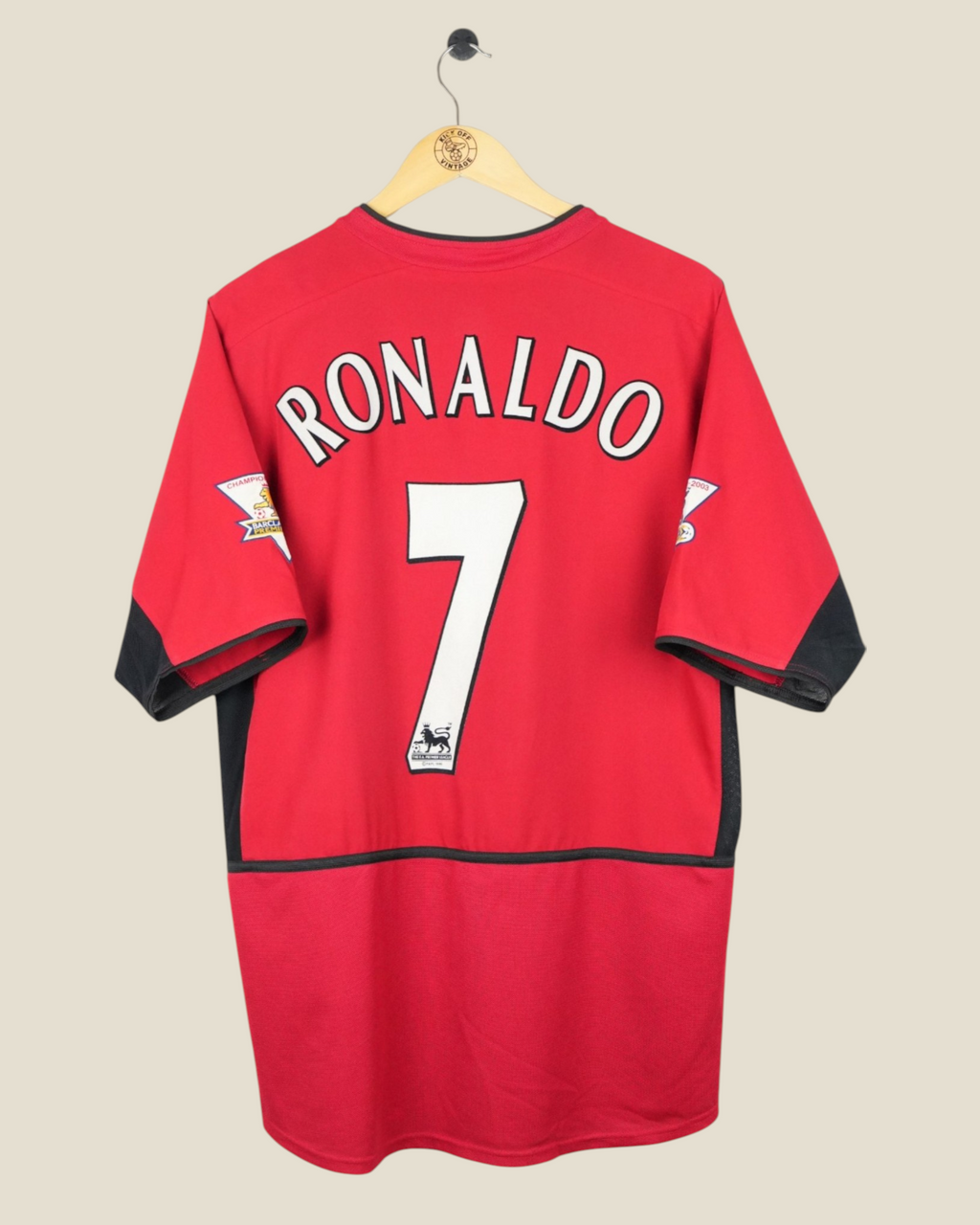 MANCHESTER UNITED 2003/04 RONALDO HOME SHIRT EPL (L) NIKE