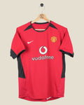 MANCHESTER UNITED 2002/04 HOME SHIRT (KIDS L) NIKE