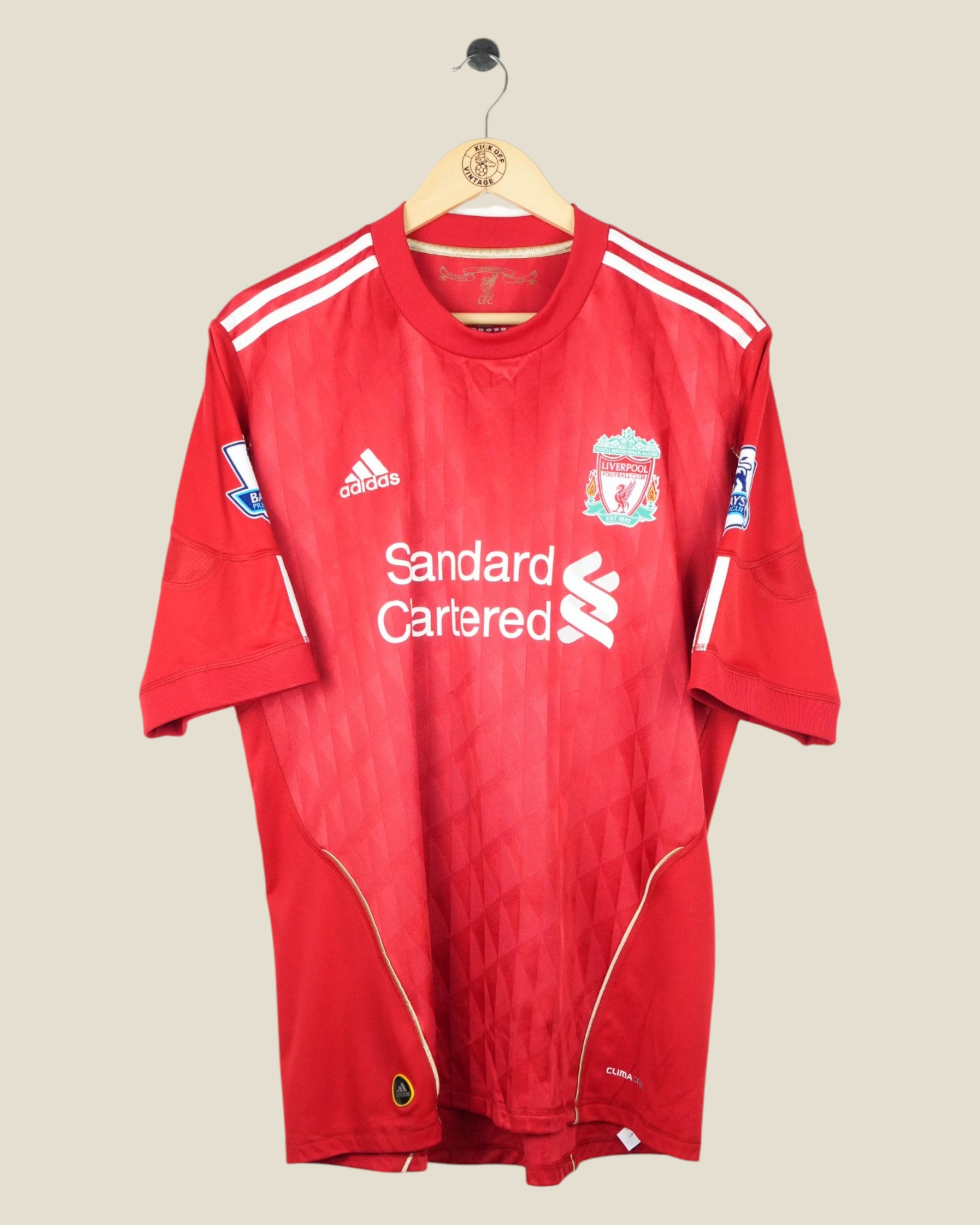 LIVERPOOL 2010/11 TORRES HOME SHIRT EPL (L) ADIDAS