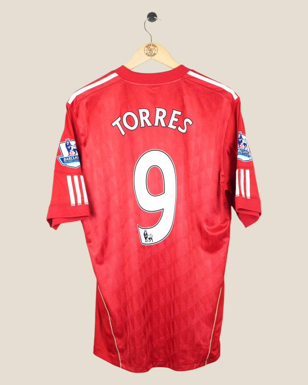 LIVERPOOL 2010/11 TORRES HOME SHIRT EPL (L) ADIDAS