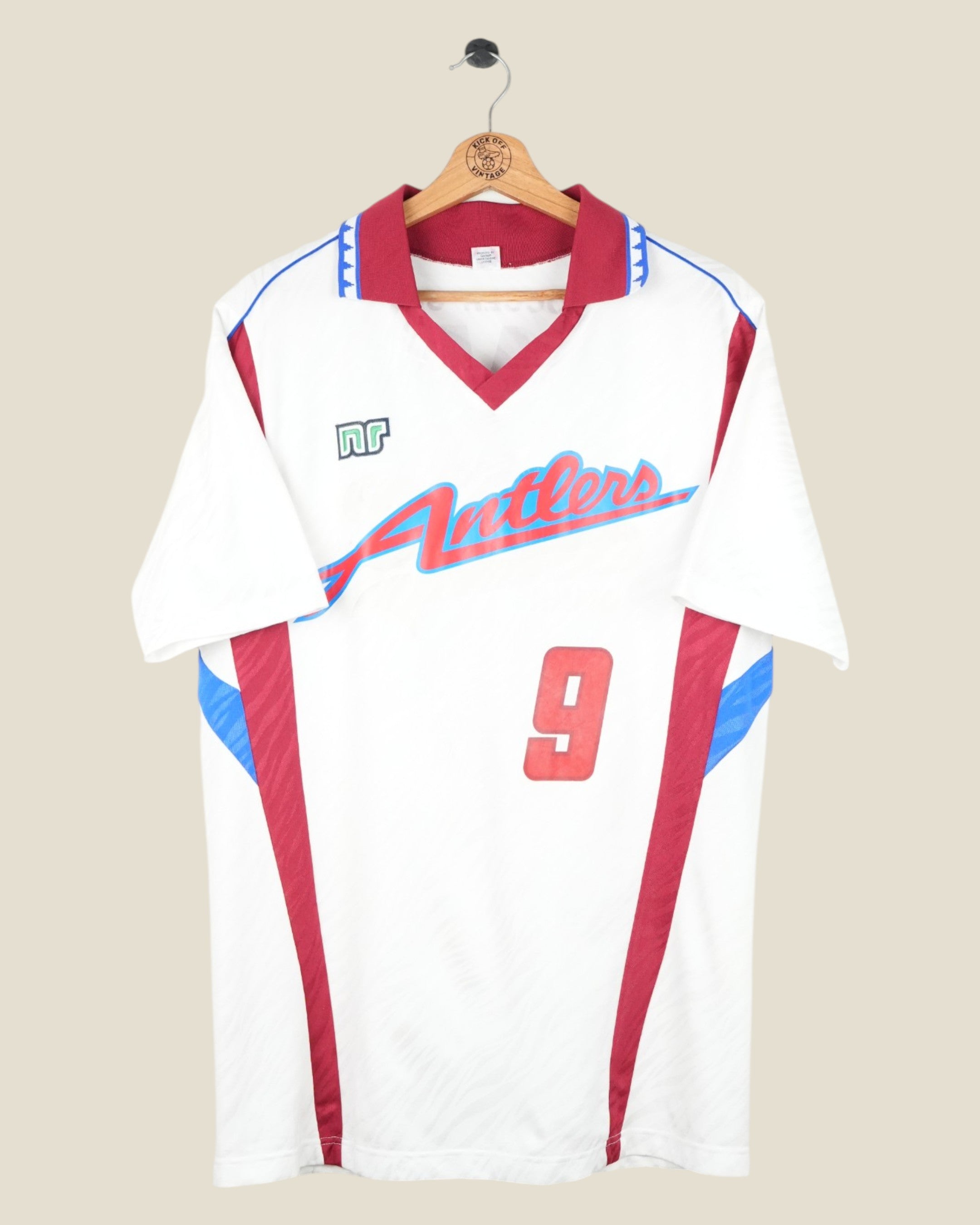 KASHIMA ANTLERS 1992/93 #9 AWAY SHIRT (M/L) ENNERRE