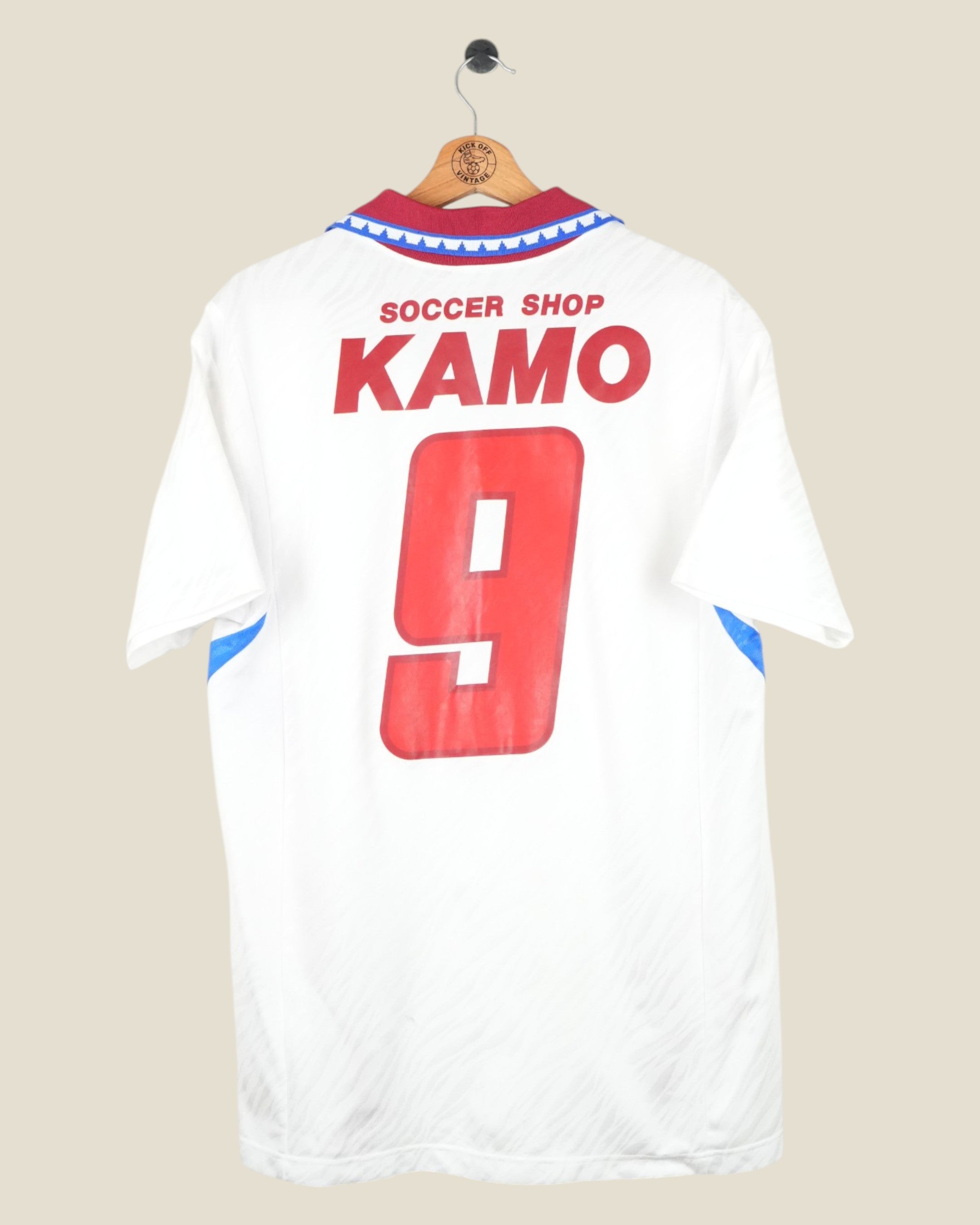 KASHIMA ANTLERS 1992/93 #9 AWAY SHIRT (M/L) ENNERRE