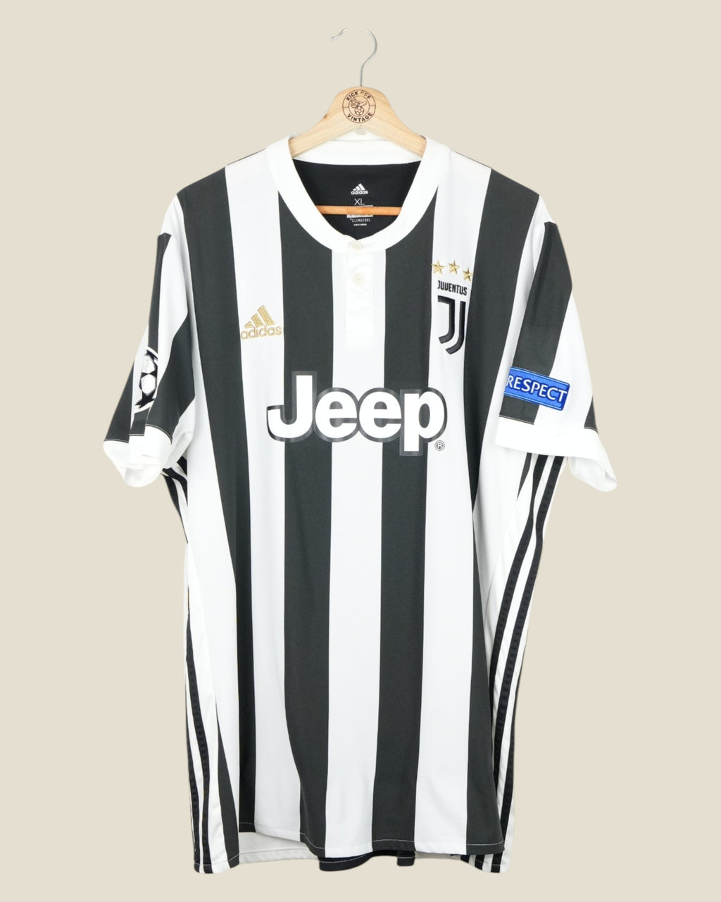 JUVENTUS 2017/18 PJANIC UCL HOME SHIRT (XL) ADIDAS