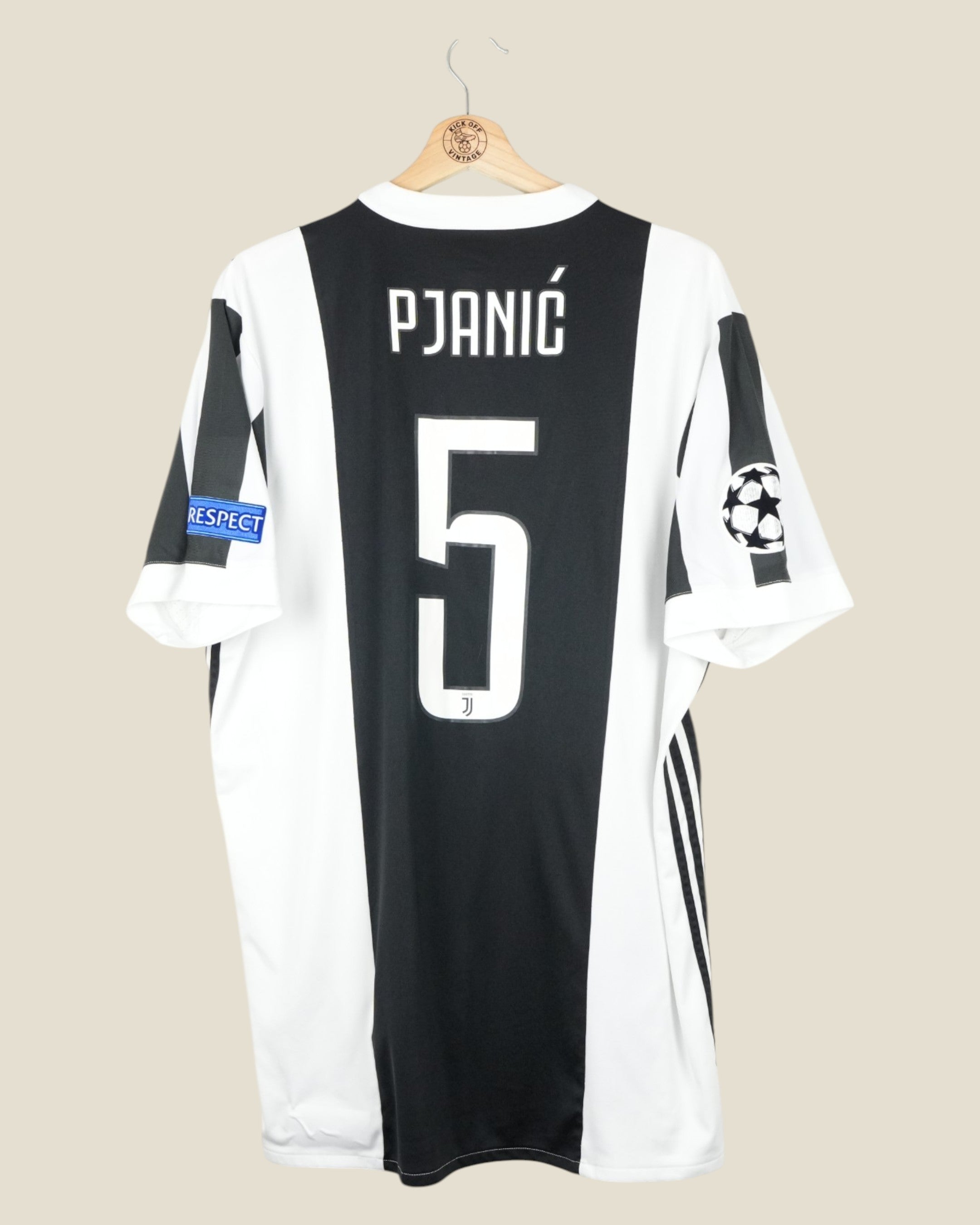JUVENTUS 2017/18 PJANIC UCL HOME SHIRT (XL) ADIDAS