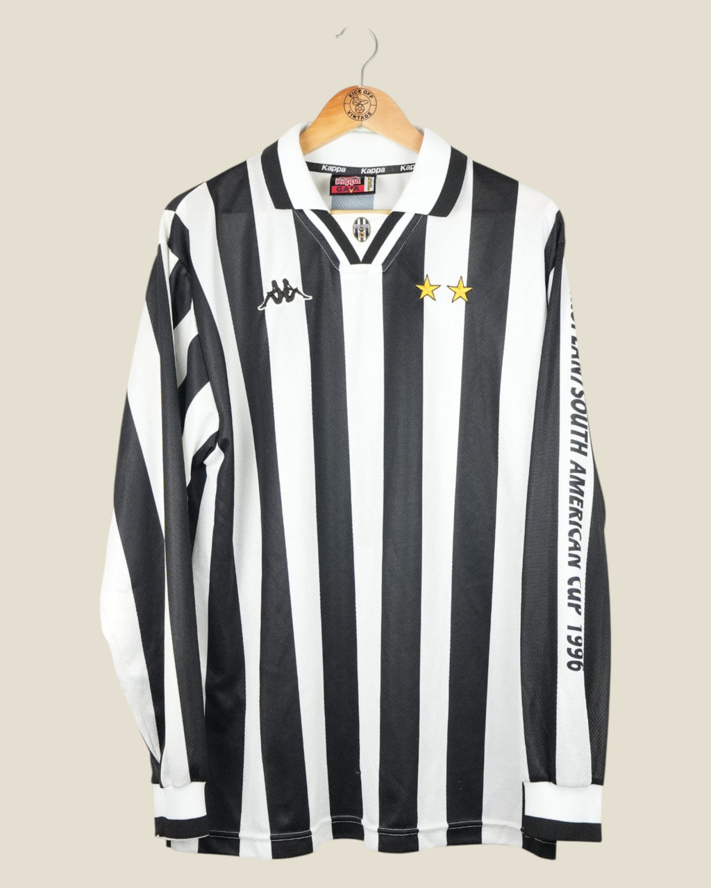 JUVENTUS 1996/97 INTERCONTINENTAL CUP SHIRT L/S (XL) KAPPA