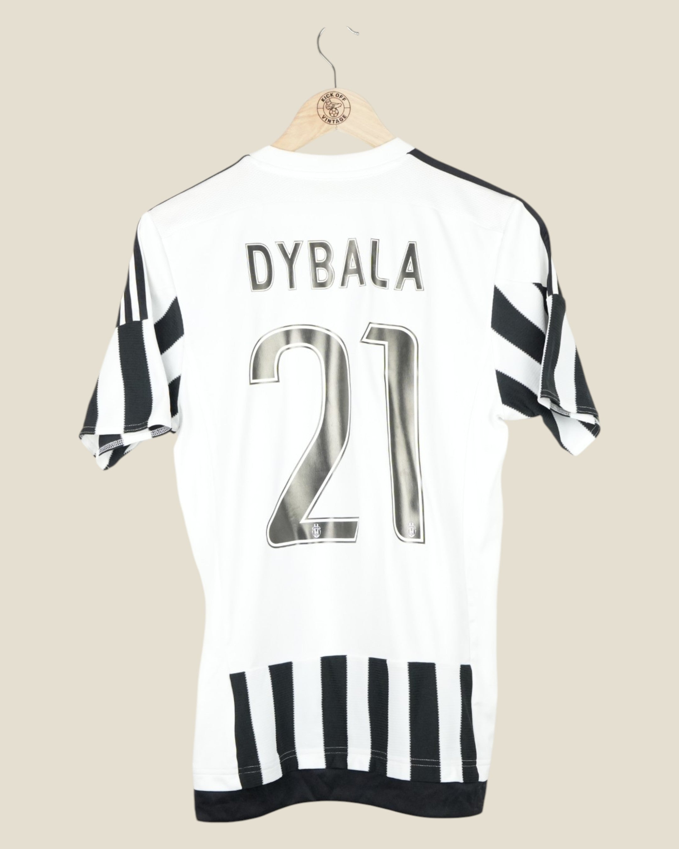 JUVENTUS 2015/16 DYBALA HOME SHIRT (S) ADIDAS
