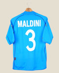 ITALY 2002 MALDINI HOME SHIRT (M) KAPPA