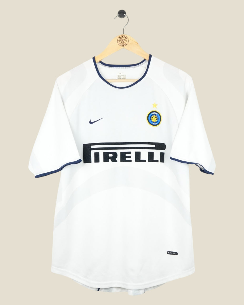 INTER MILAN 2001/02 RONALDO AWAY SHIRT (M) NIKE