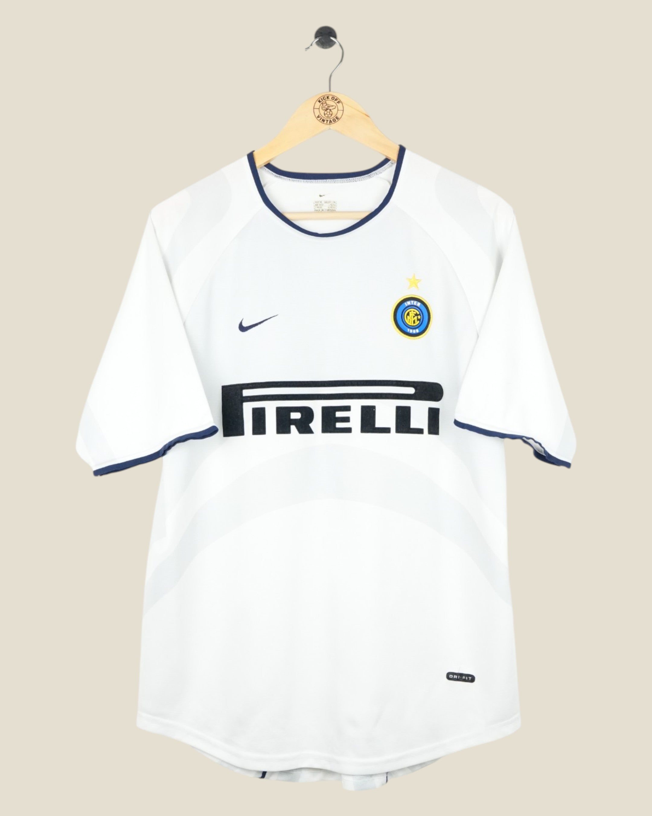 INTER MILAN 2001/02 RONALDO AWAY SHIRT (M) NIKE