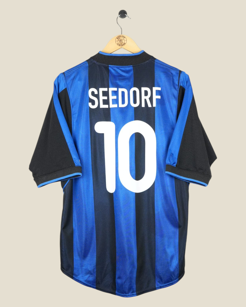 INTER MILAN 2000/01 SEEDORF HOME SHIRT (L) NIKE