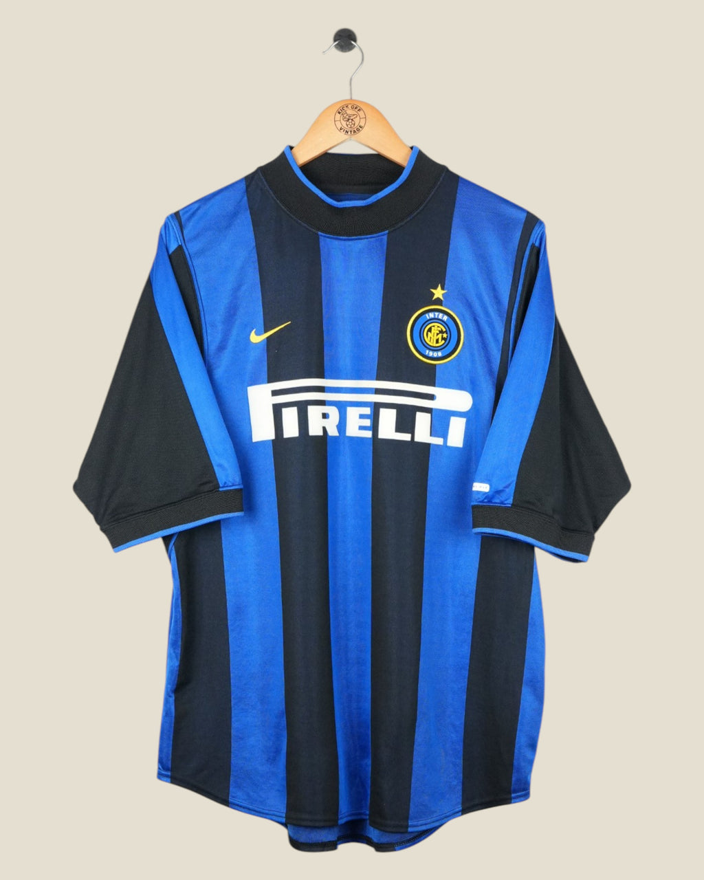 INTER MILAN 2000/01 RONALDO HOME SHIRT (L) NIKE