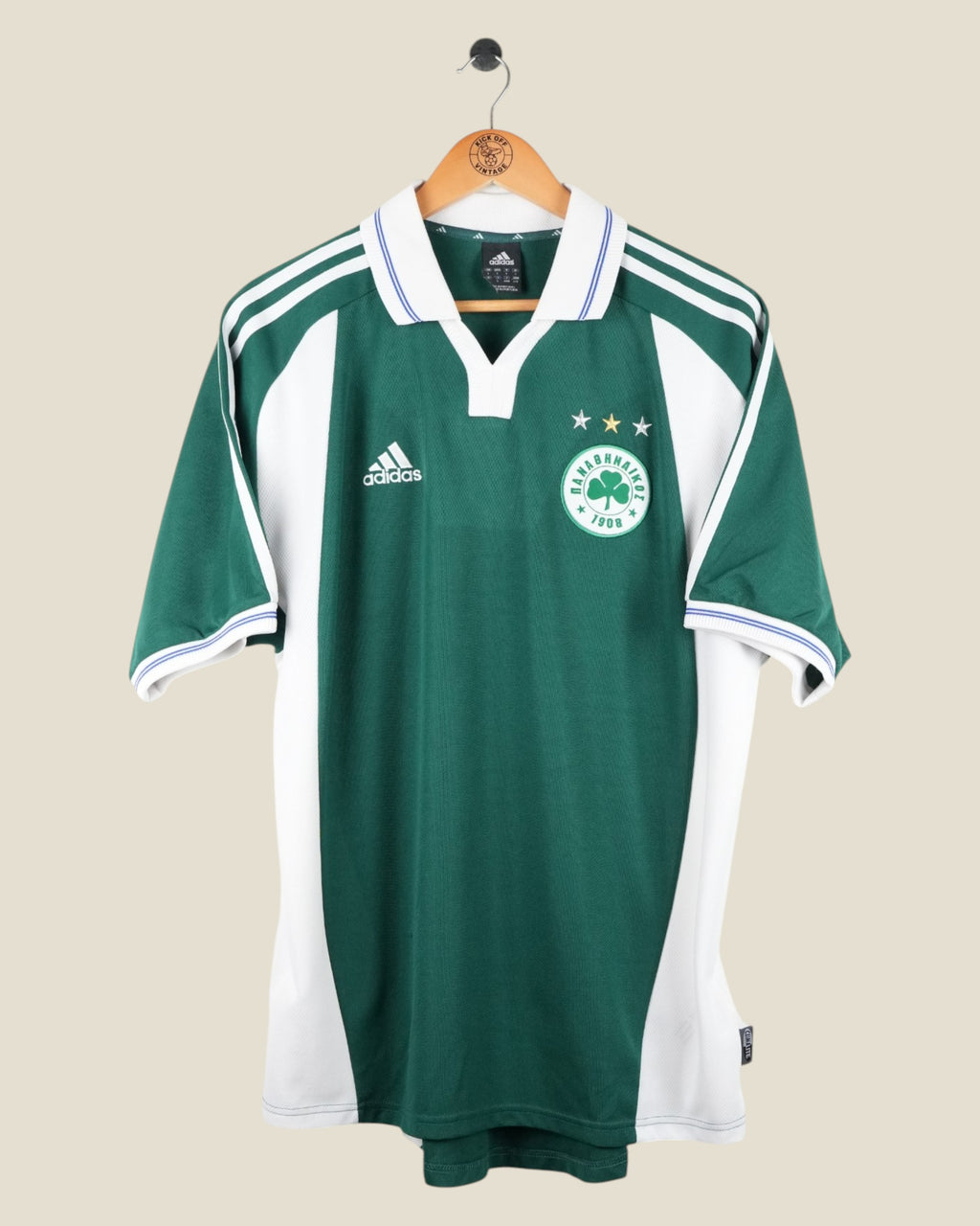 PANATHINAIKOS 2002/03 HOME SHIRT (L) ADIDAS