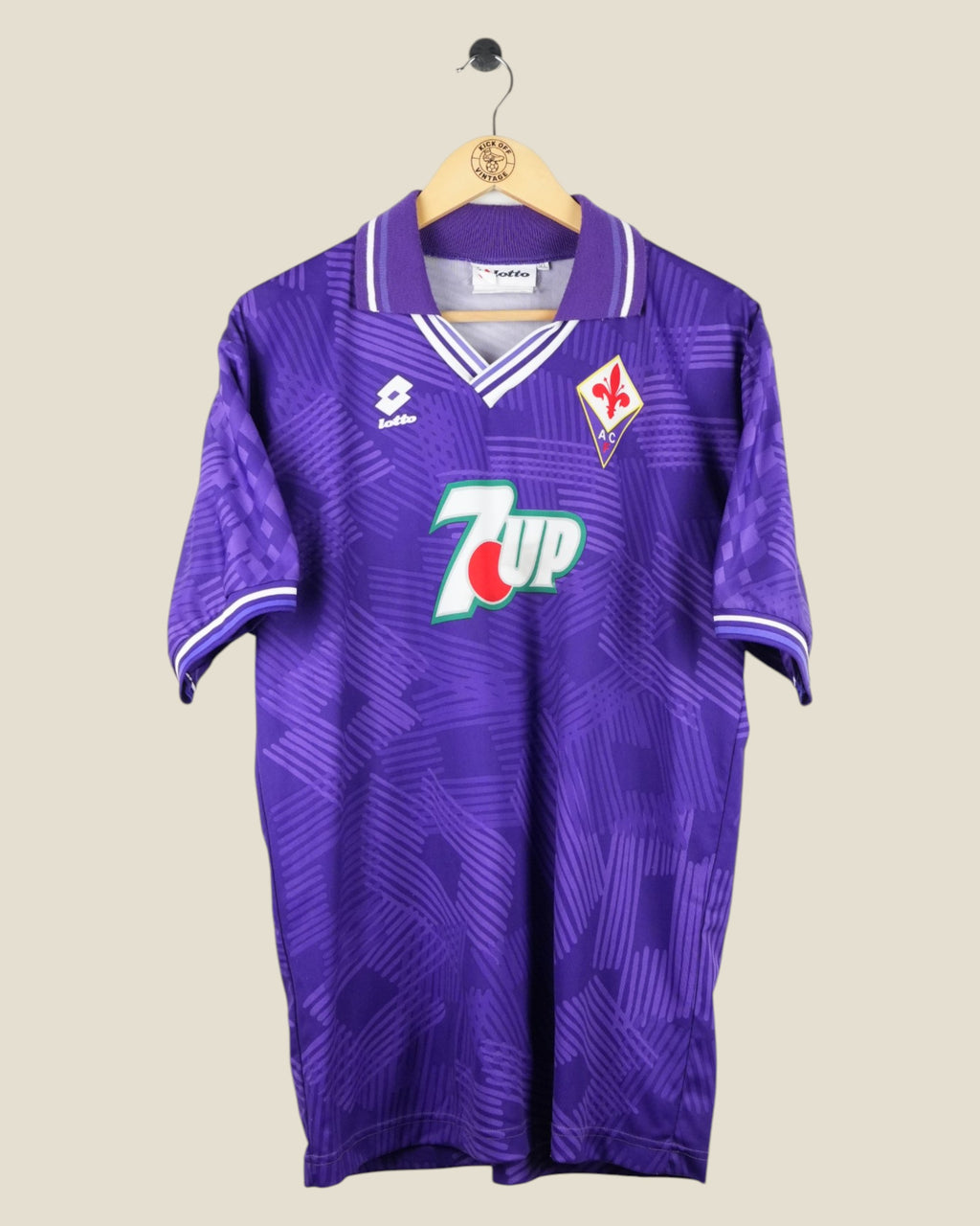 FIORENTINA 1992/93 HOME SHIRT (XL) LOTTO