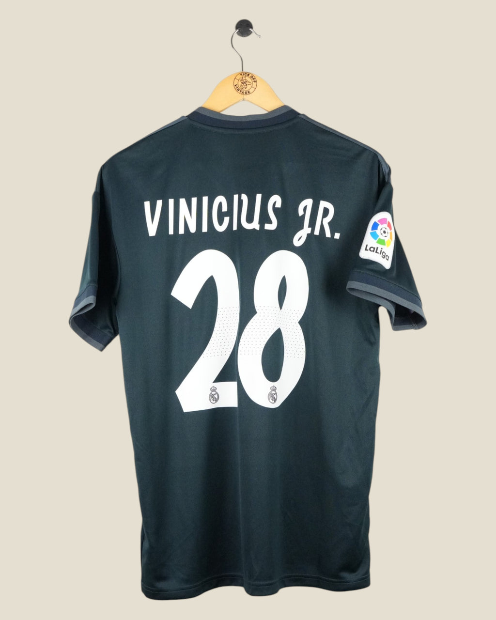 REAL MADRID 2018/19 VINICIUS JR AWAY SHIRT (M) ADIDAS