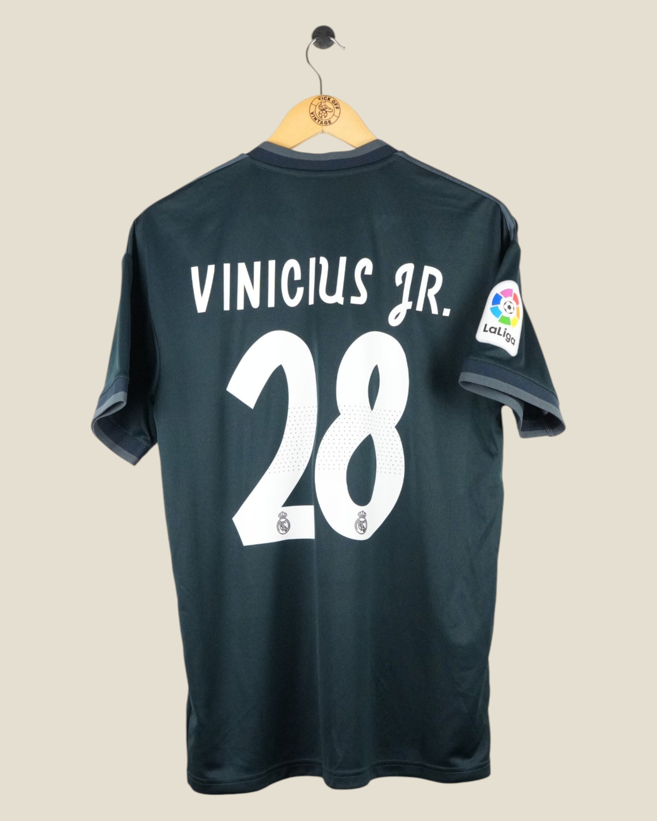 REAL MADRID 2018/19 VINICIUS JR AWAY SHIRT (M) ADIDAS