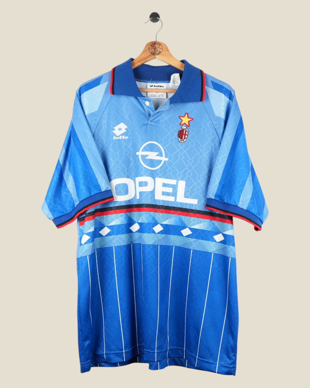 AC MILAN 1995/96 FOURTH SHIRT (XL) LOTTO