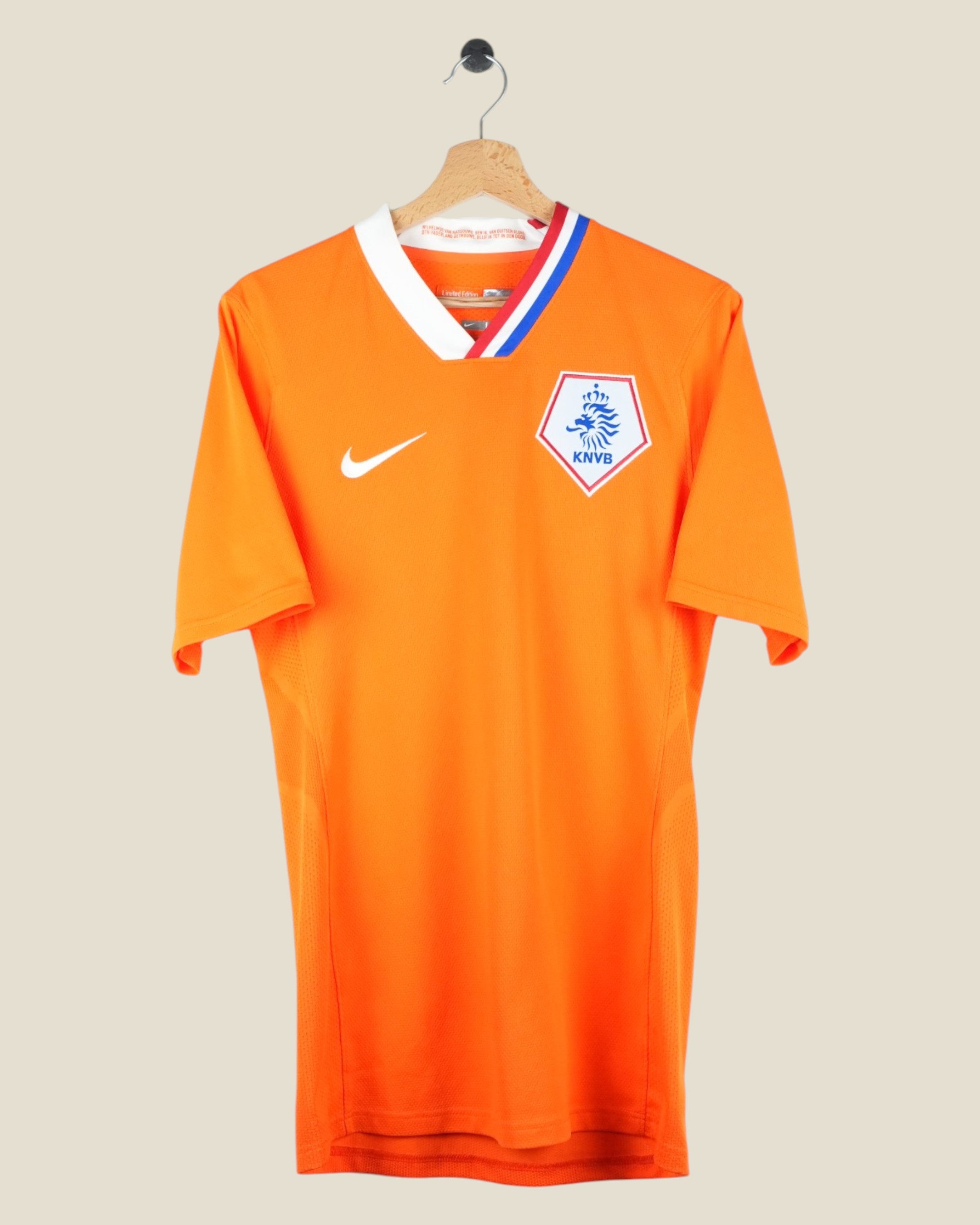 NETHERLANDS 2008 LIMITED EDITION HOME SHIRT (L) NIKE